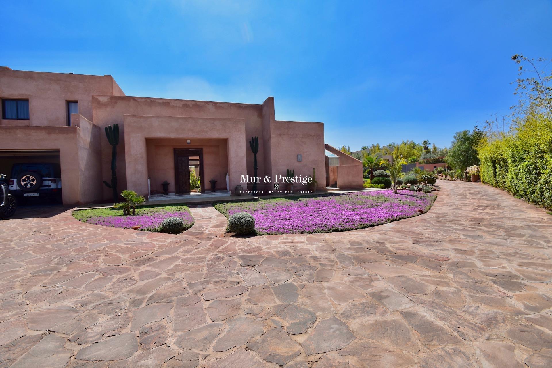 Agence Immobilière Marrakech – Villa moderne à Vendre