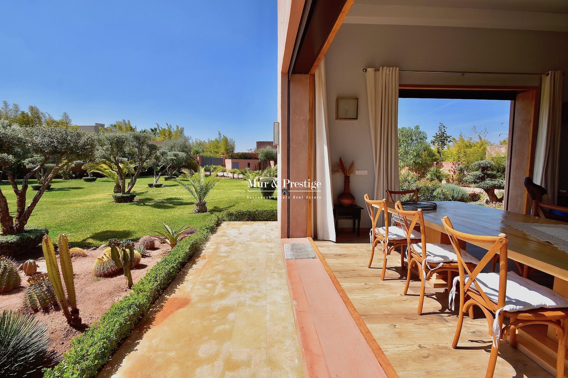 Agence Immobilière Marrakech – Villa moderne à Vendre