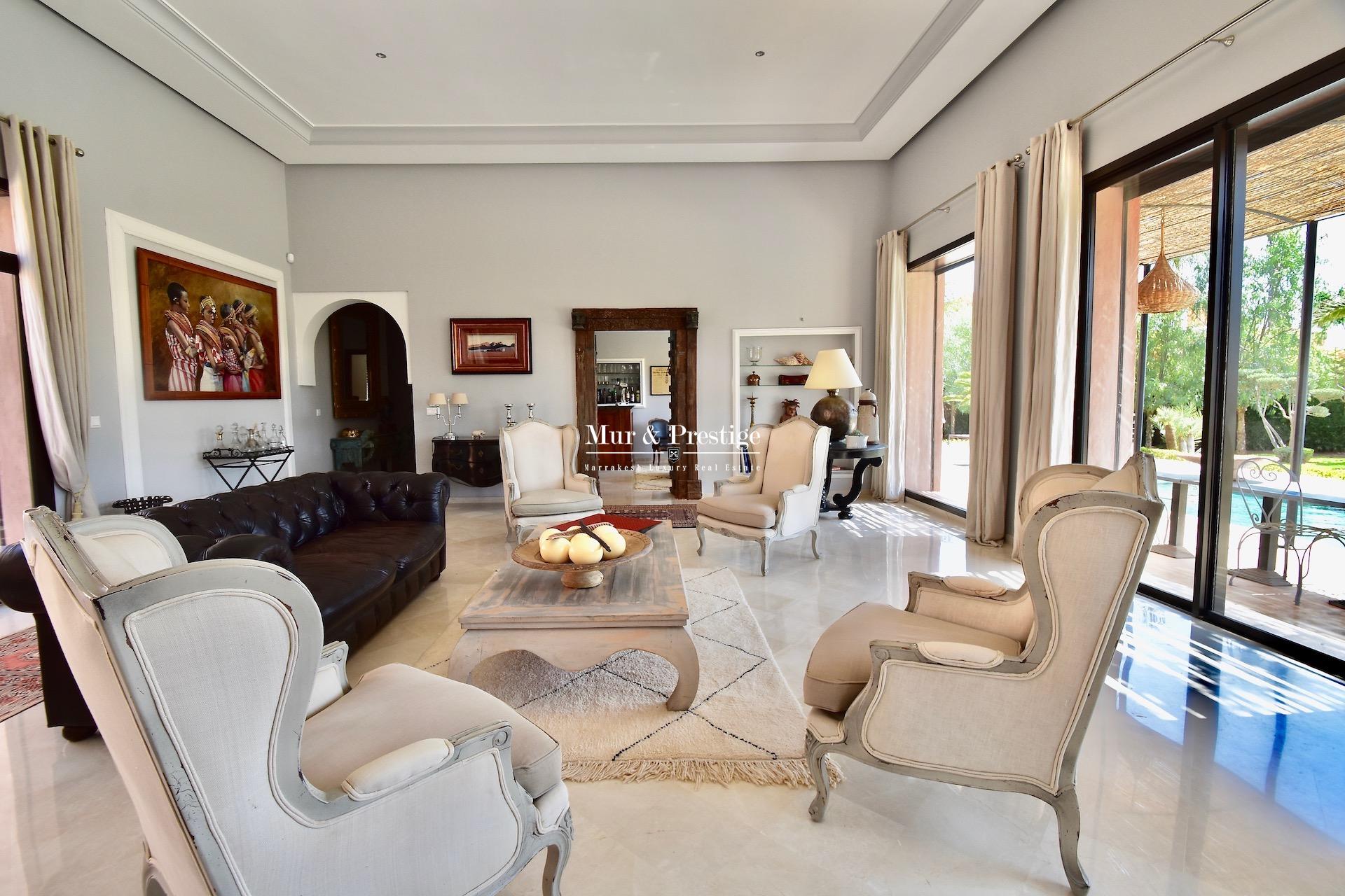 Agence Immobilière Marrakech – Villa moderne à Vendre