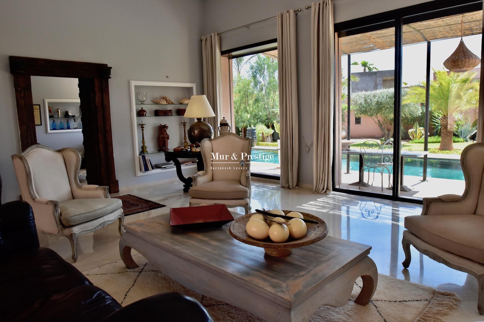 Agence Immobilière Marrakech – Villa moderne à Vendre