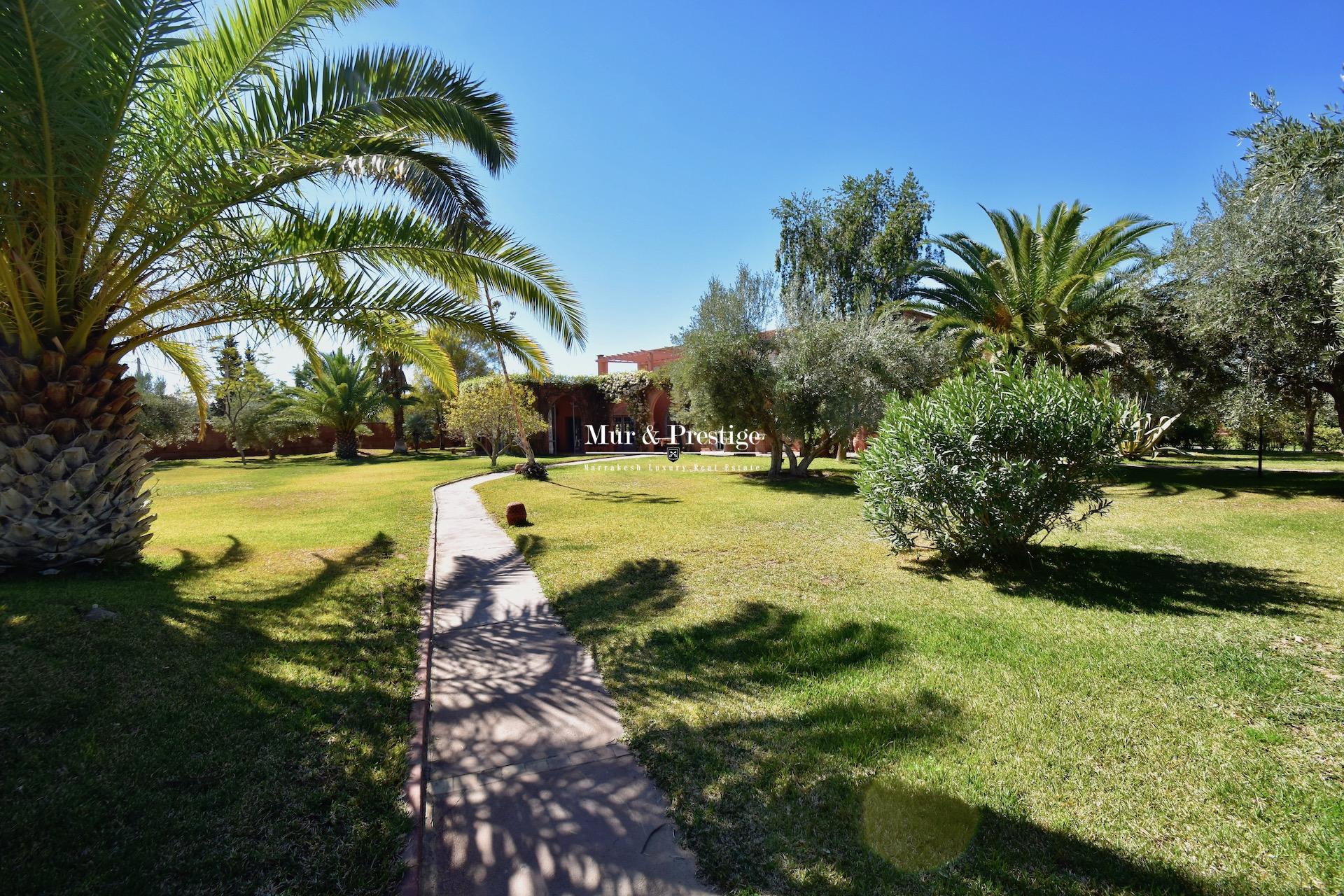 Maison à vendre à 5 minutes du Golf Fairmont Royal Palm Marrakech