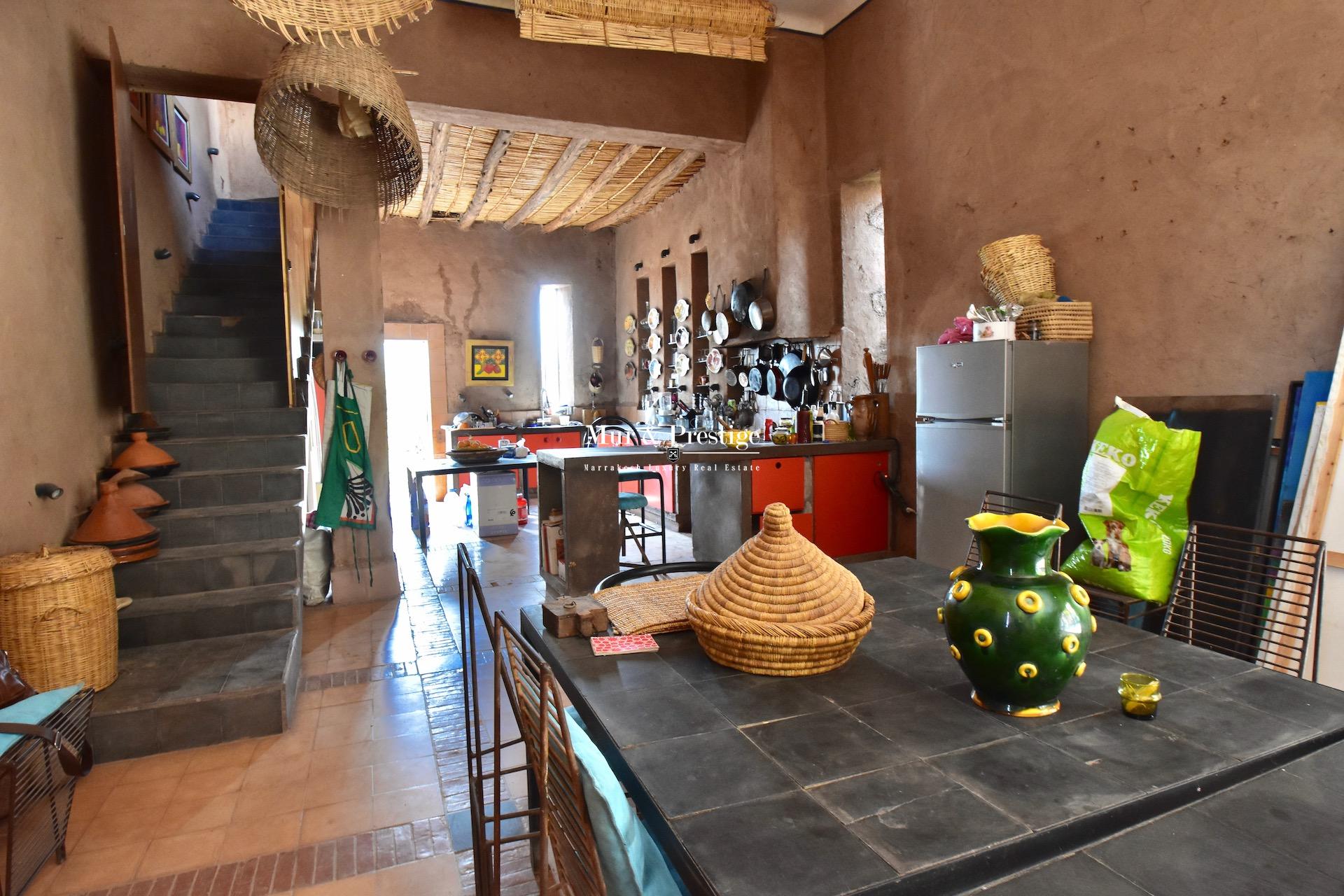 Maison de style berbère à vendre à Marrakech