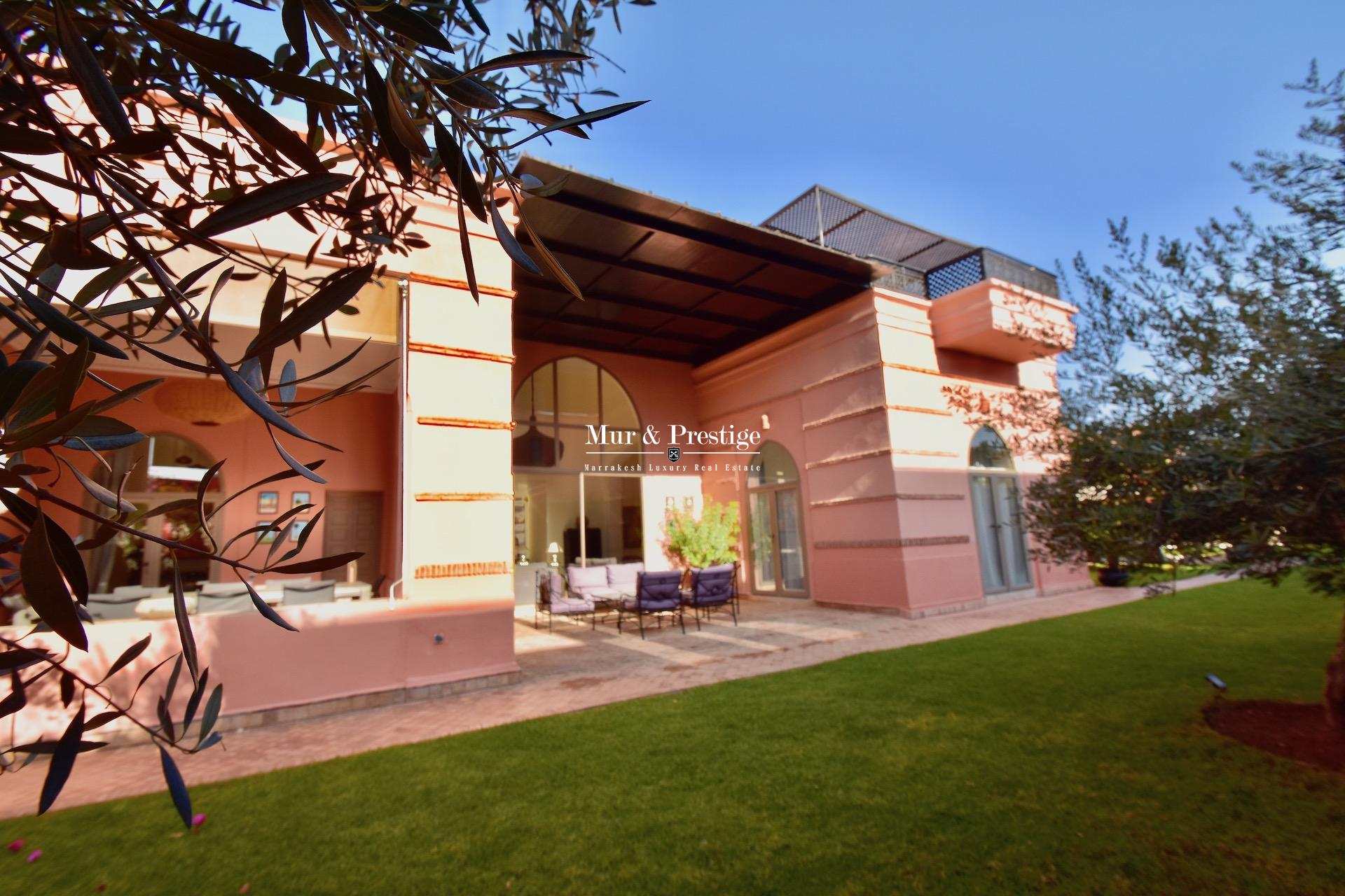 Maison signée Charles Boccara à vendre - Golf Amelkis à Marrakech