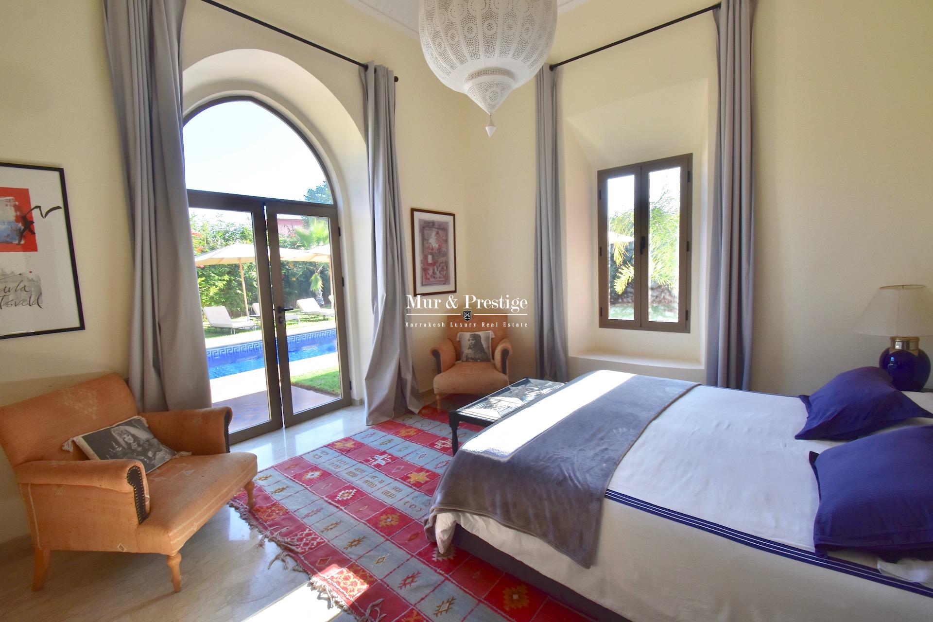 Maison signée Charles Boccara à vendre - Golf Amelkis à Marrakech