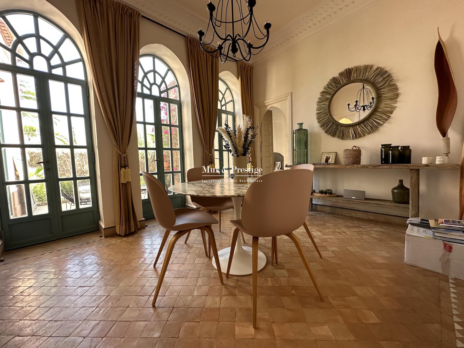 Villa Charles Boccara en vente à Marrakech - Agence Immobilière