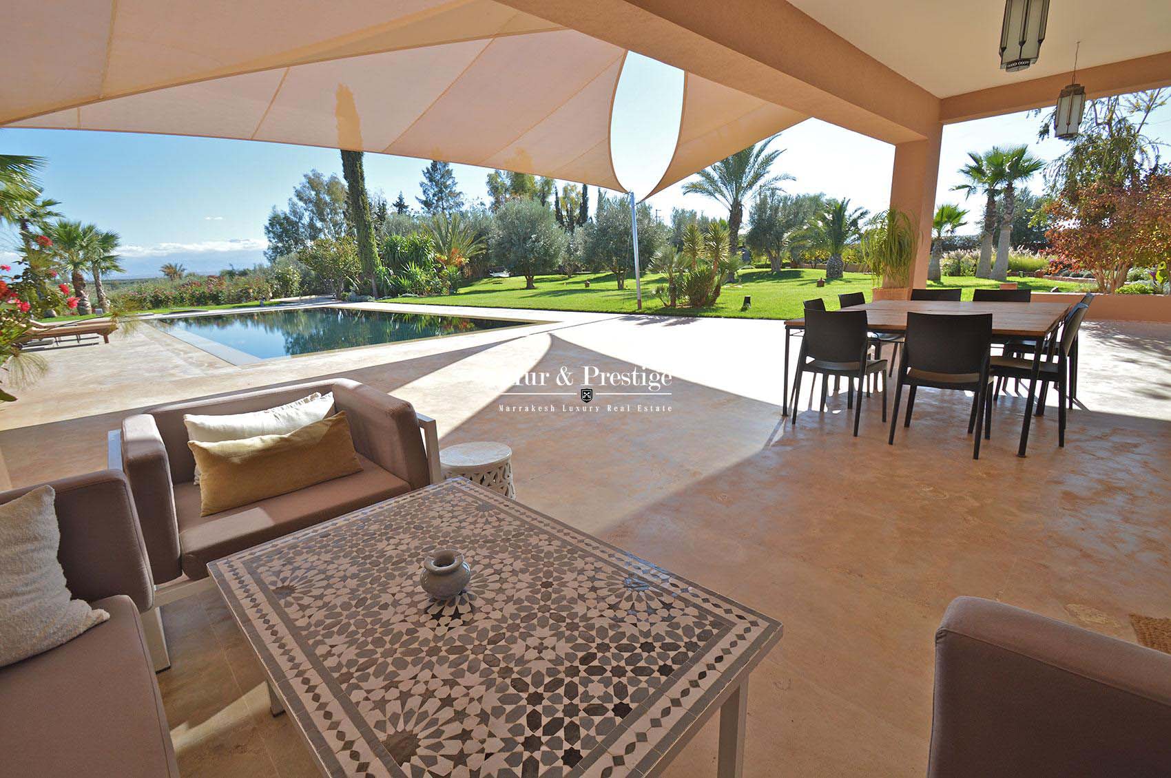 Maison contemporaine a vendre a Marrakech