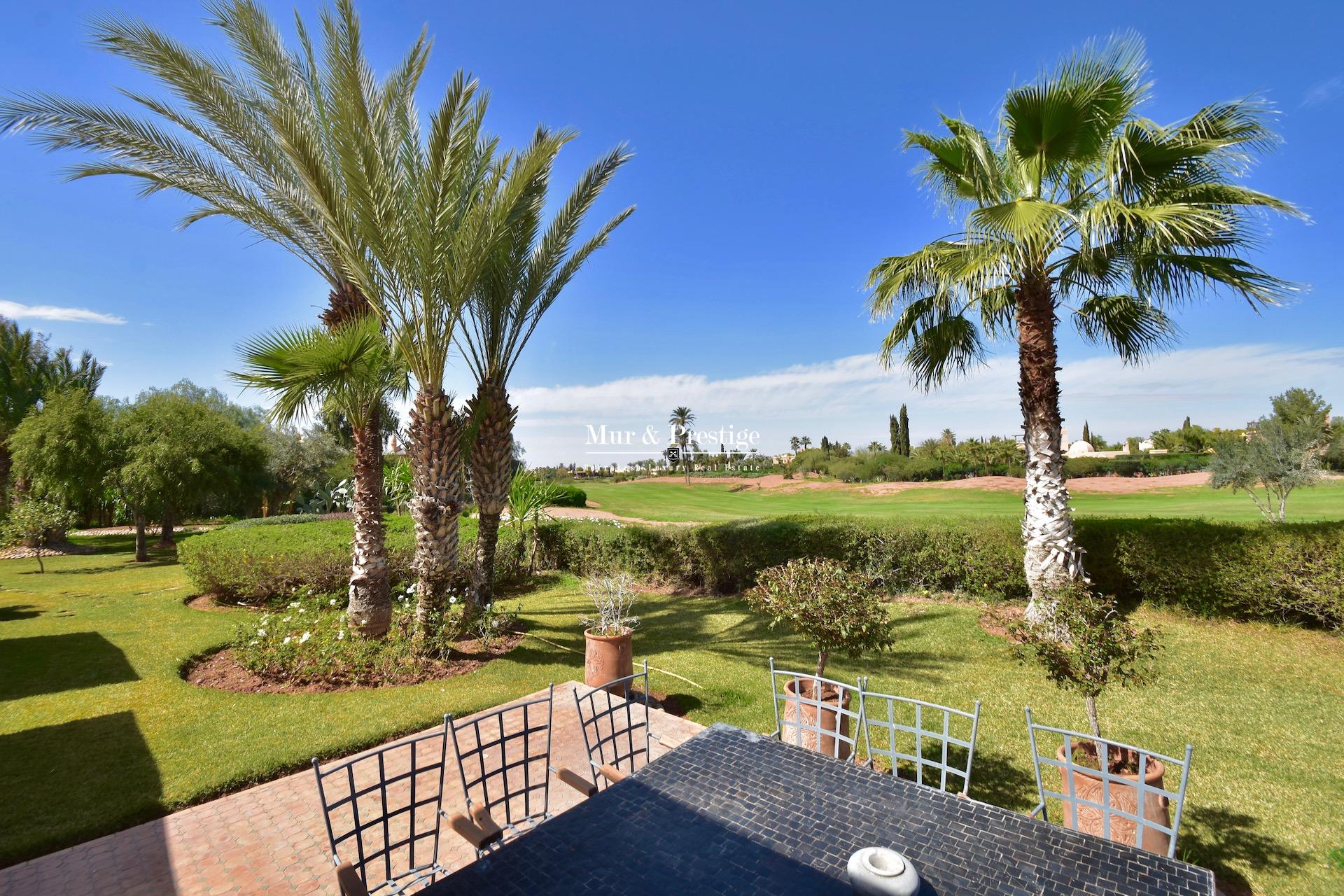 Maison de caractère à vendre au golf Amelkis de Marrakech