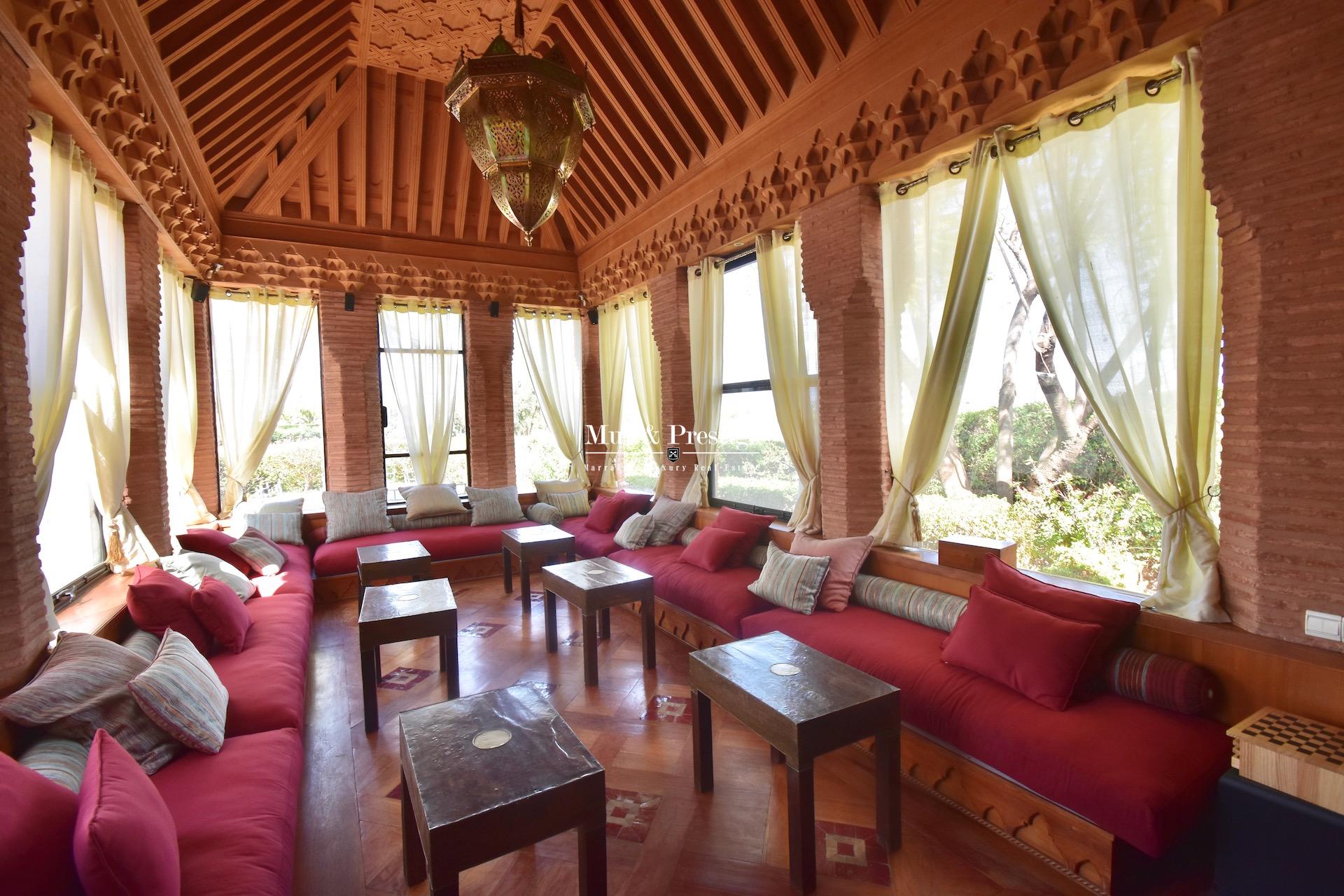 Maison de caractère à vendre au golf Amelkis de Marrakech