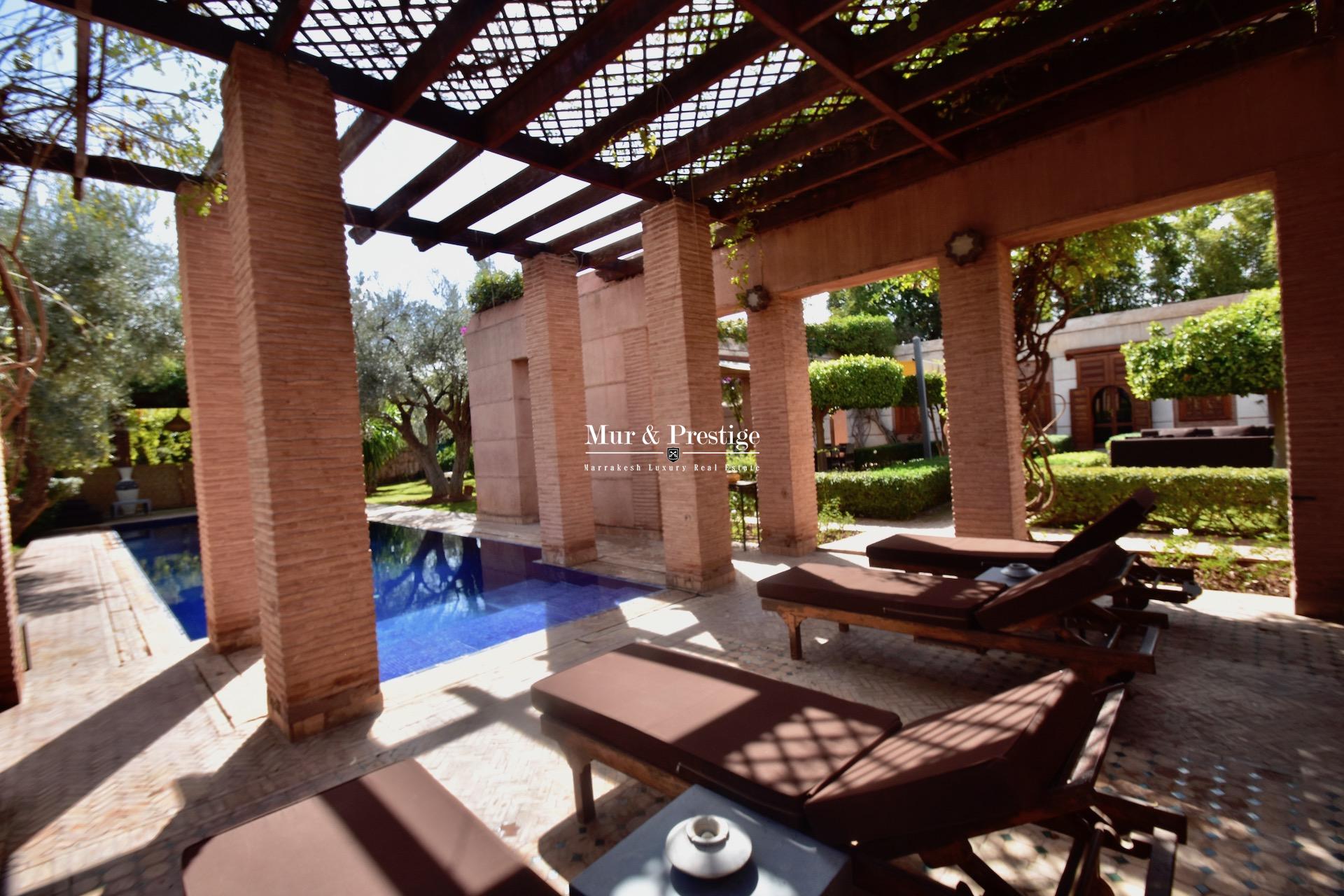 Maison de caractère à vendre au golf Amelkis de Marrakech