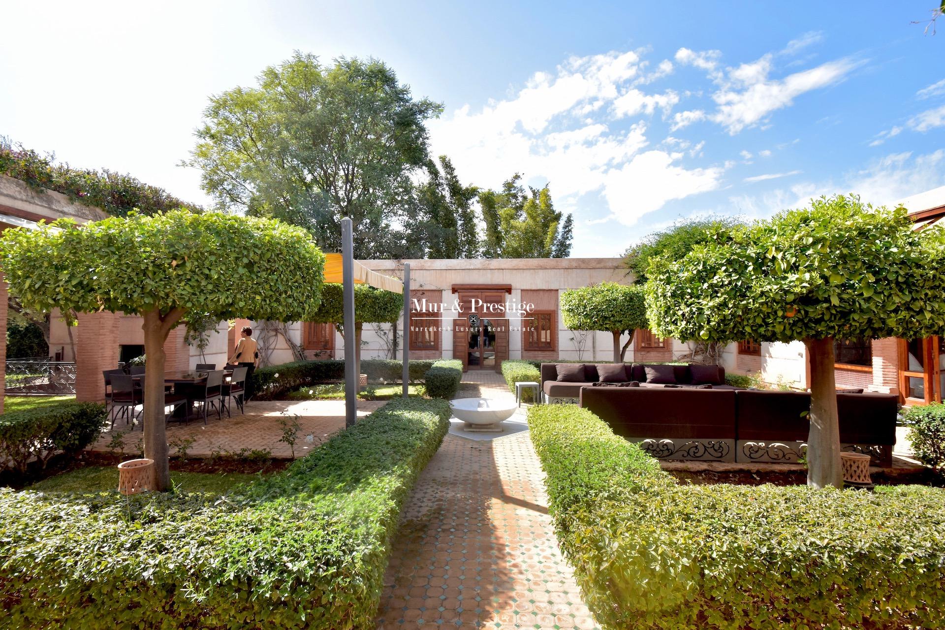 Maison de caractère à vendre au golf Amelkis de Marrakech