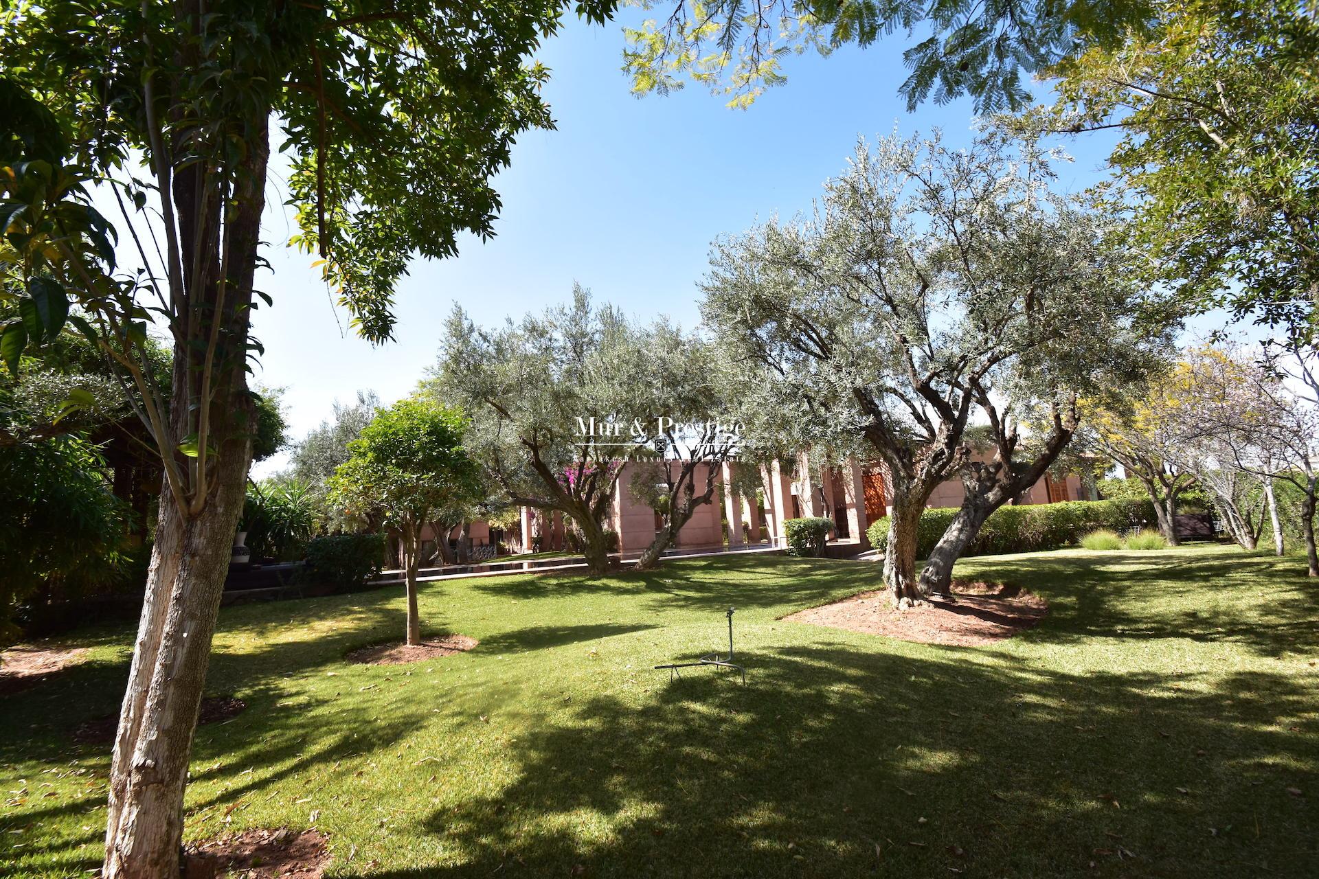 Maison de caractère à vendre au golf Amelkis de Marrakech