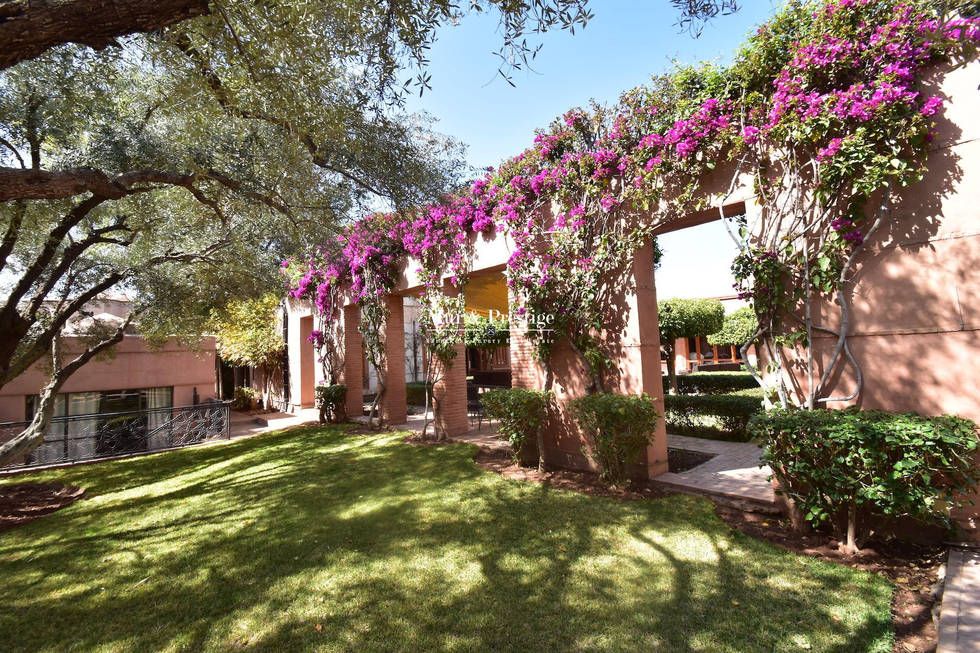 Maison de caractère à vendre au golf Amelkis de Marrakech