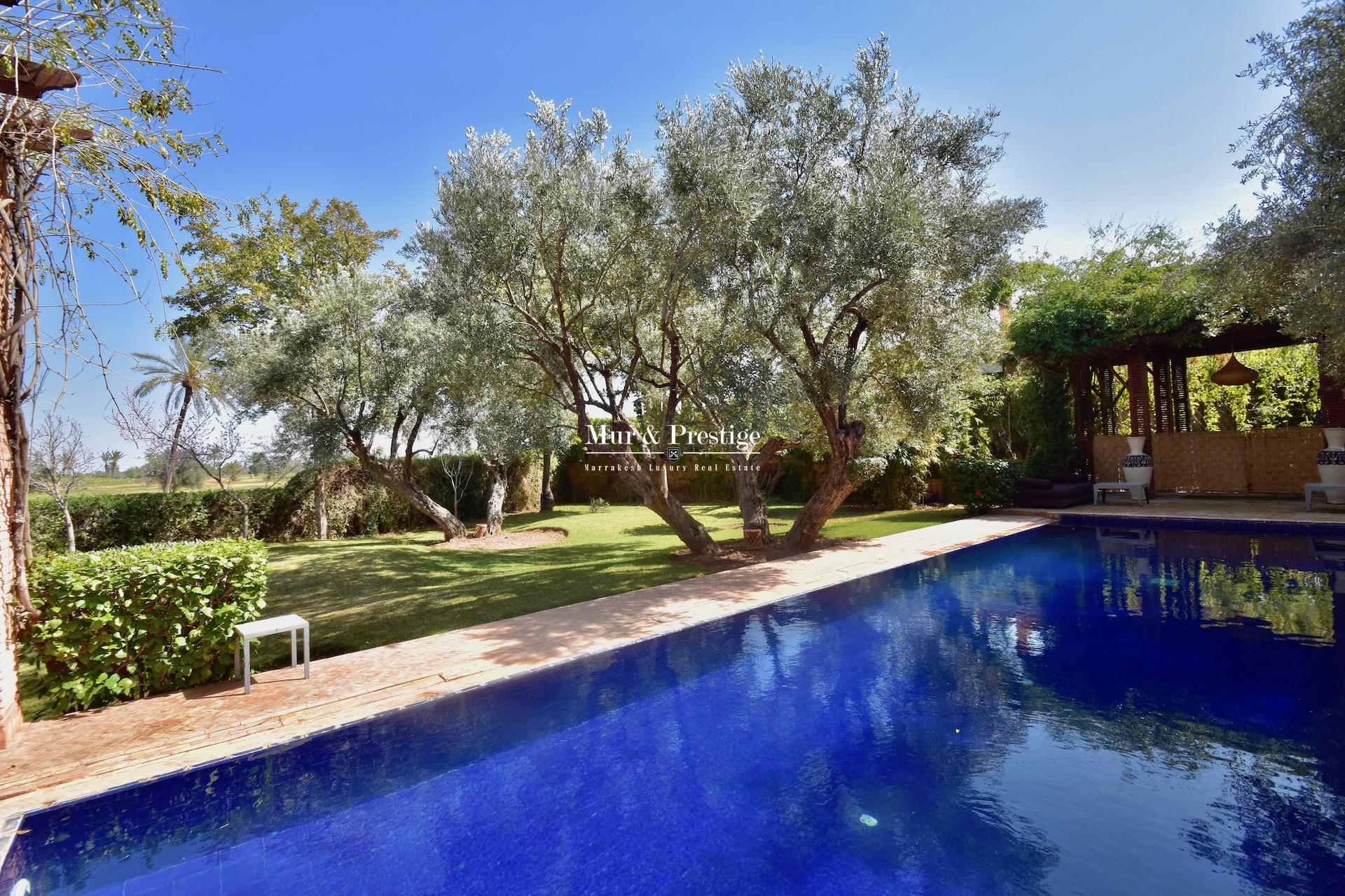 Maison de caractère à vendre au golf Amelkis de Marrakech