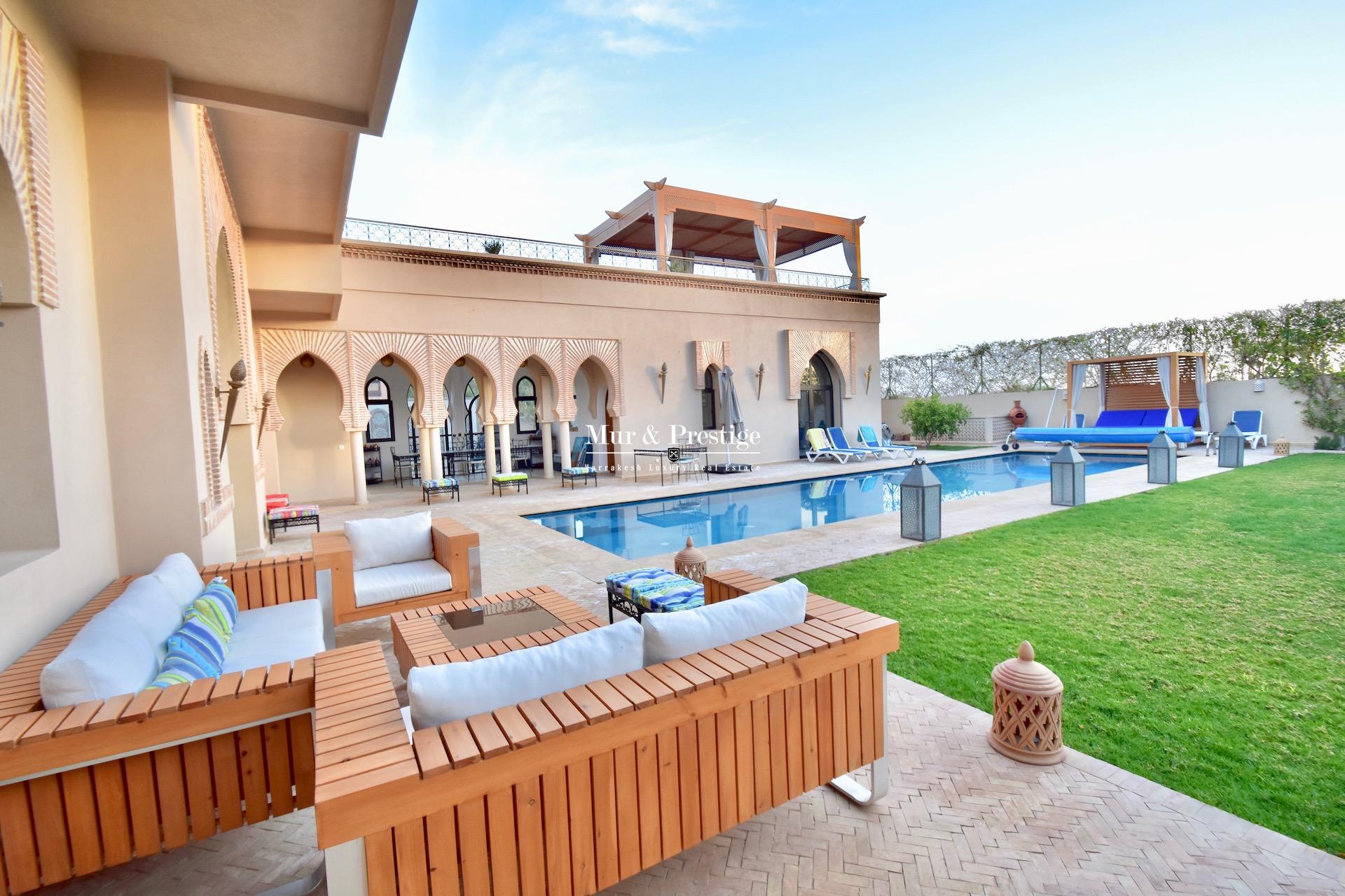 Maison de prestige en vente au Golf Amelkis de Marrakech