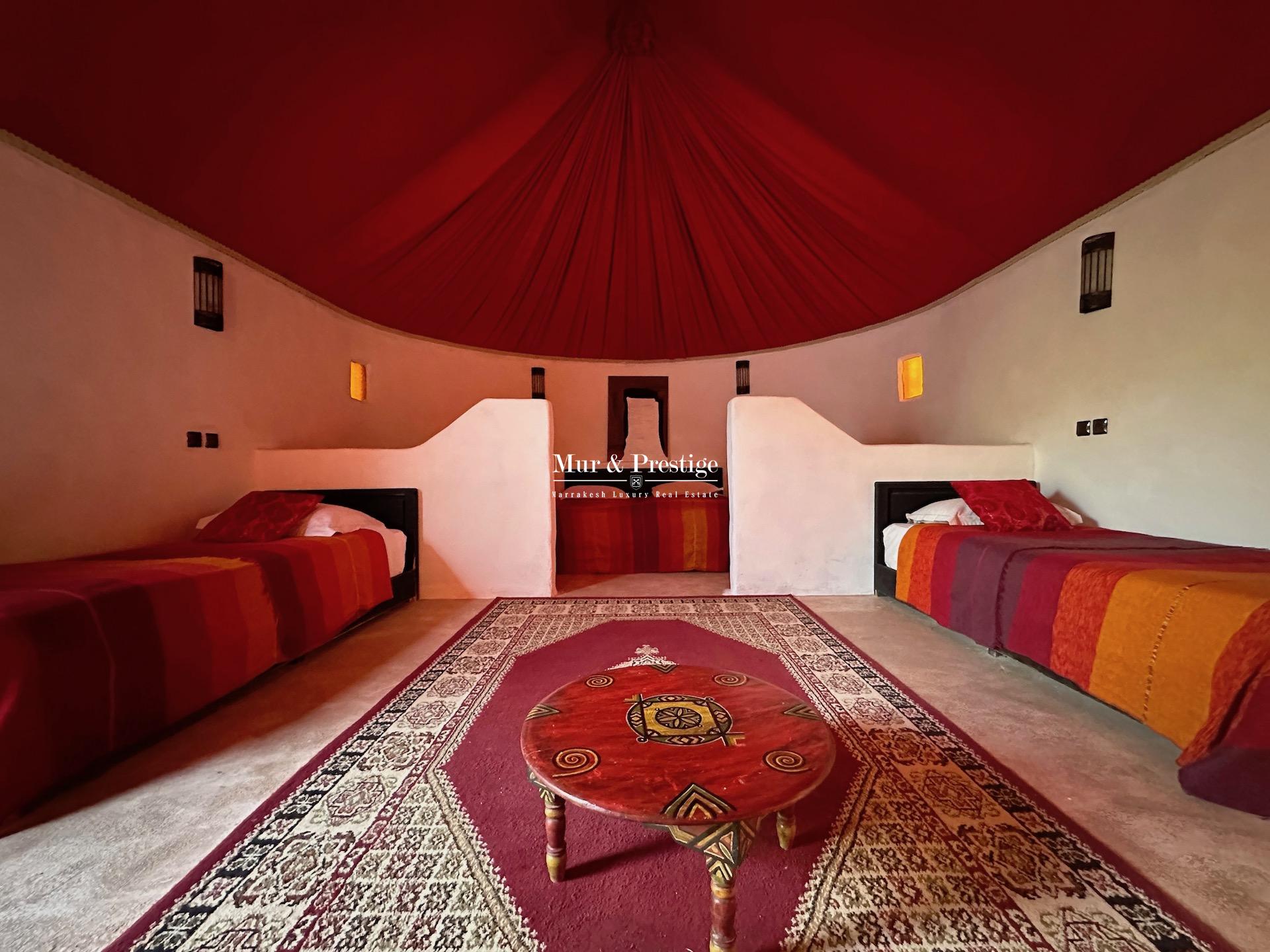 Achat Maison d’hôtes sur 5 hectares (avec VNA) à Marrakech Route de l’Ourika