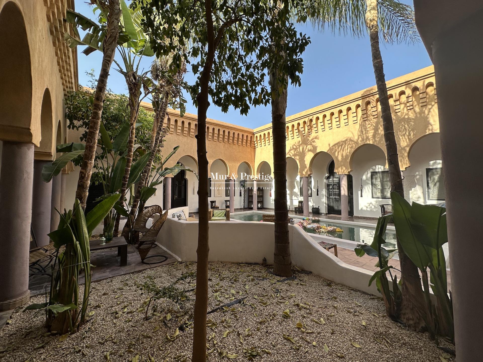 Achat Maison d’hôtes sur 5 hectares (avec VNA) à Marrakech Route de l’Ourika