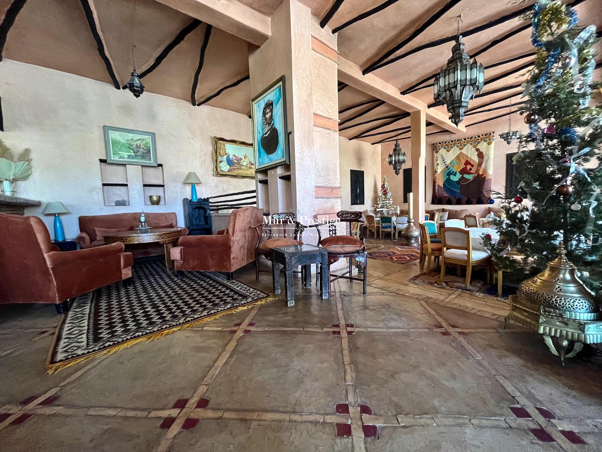 Maison d’hôtes de 21 Chambres à vendre aux environs de Marrakech