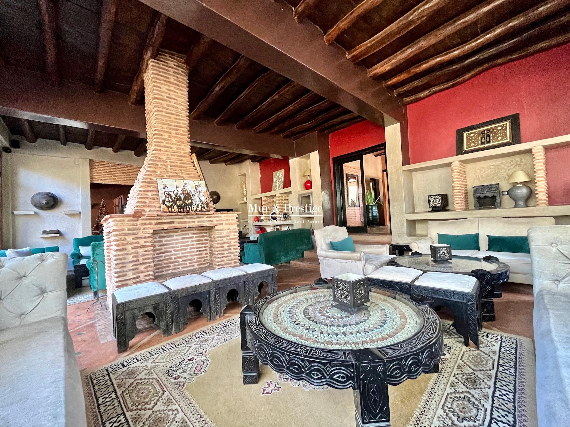 Maison d’hôtes de 21 Chambres à vendre aux environs de Marrakech