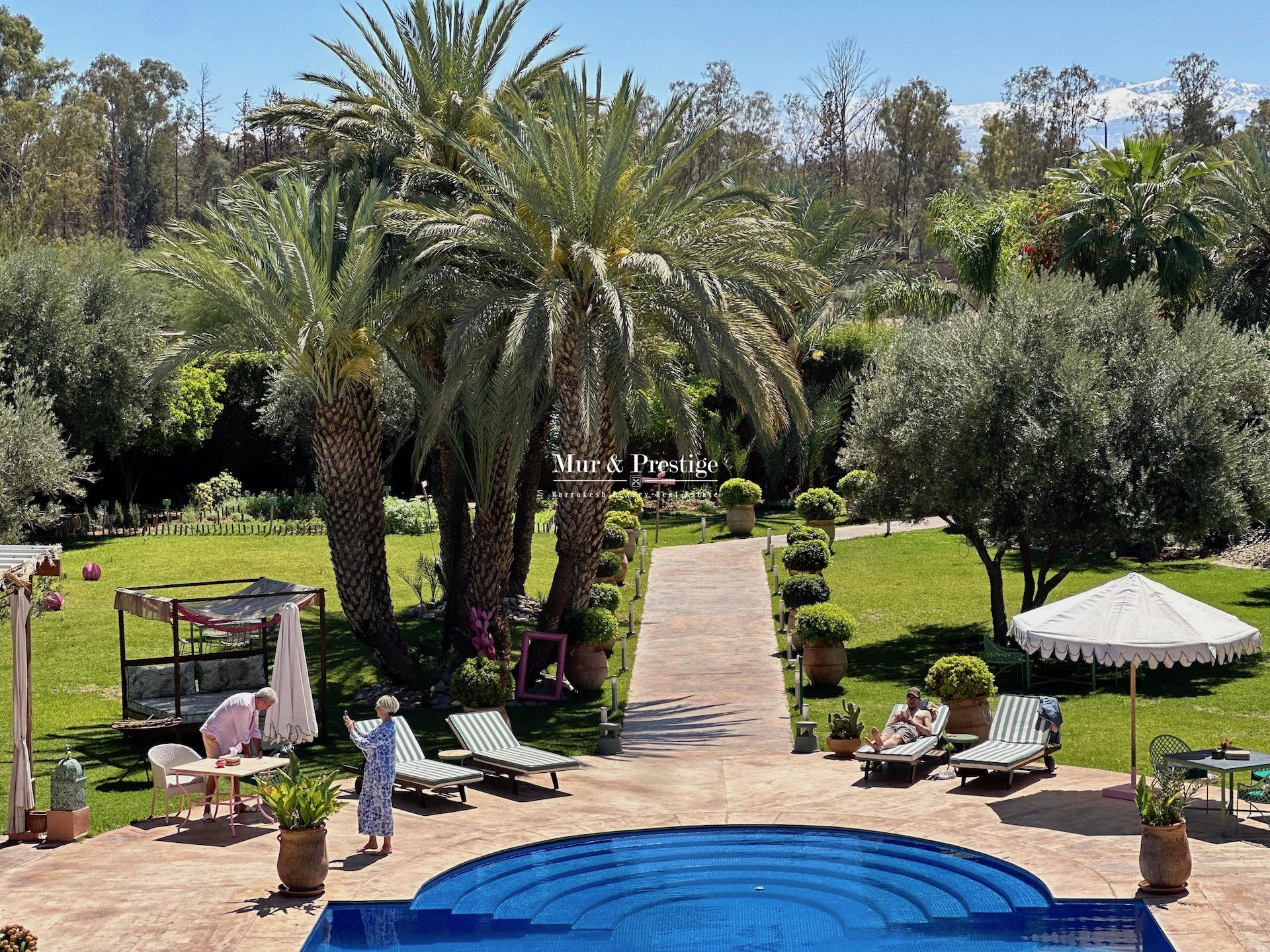 Maison d'Hôtes à vendre à 10 min du Centre-Ville de Marrakech