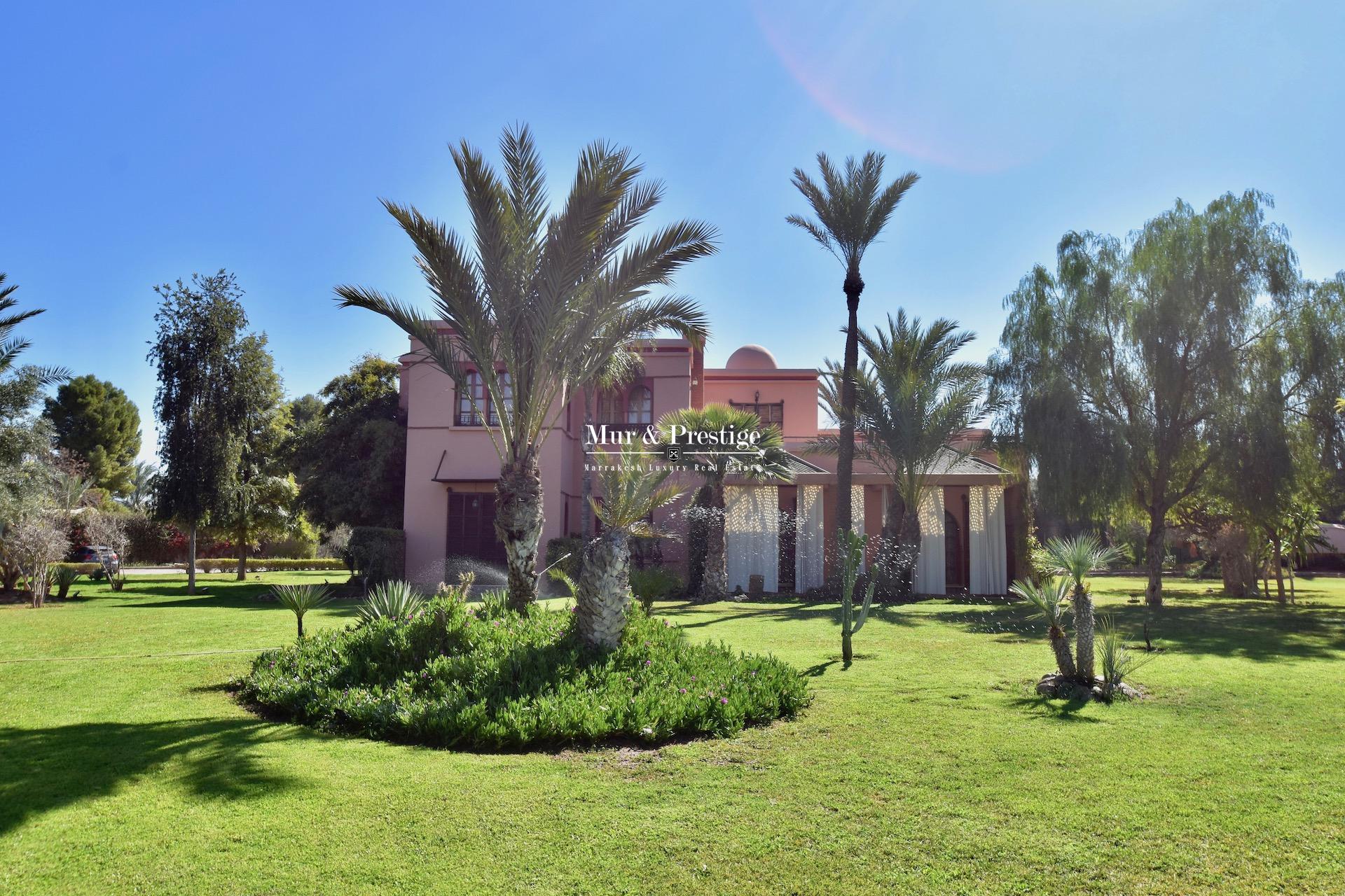 Maison en vente à la Palmeraie Marrakech