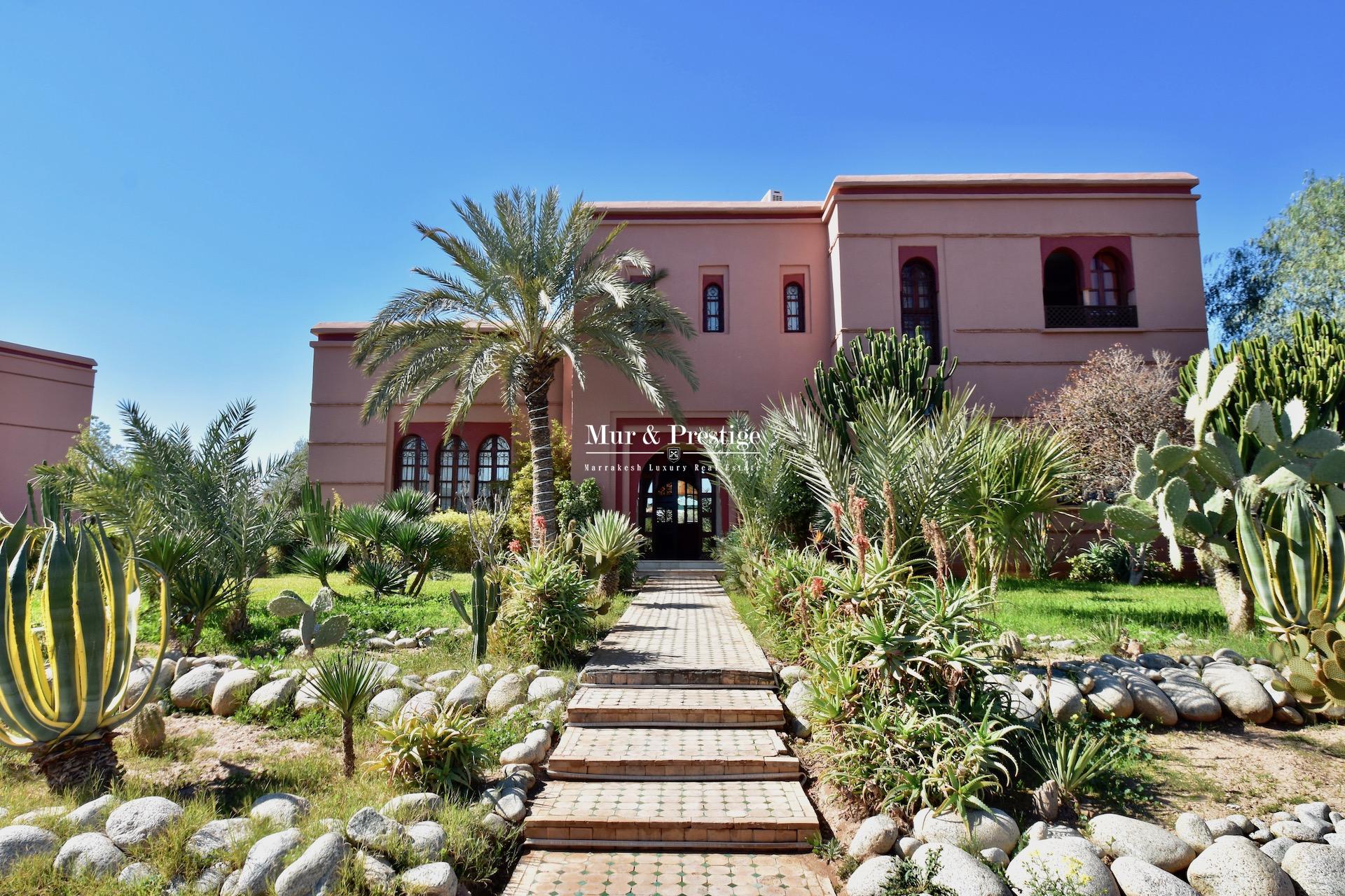 Maison en vente à la Palmeraie Marrakech