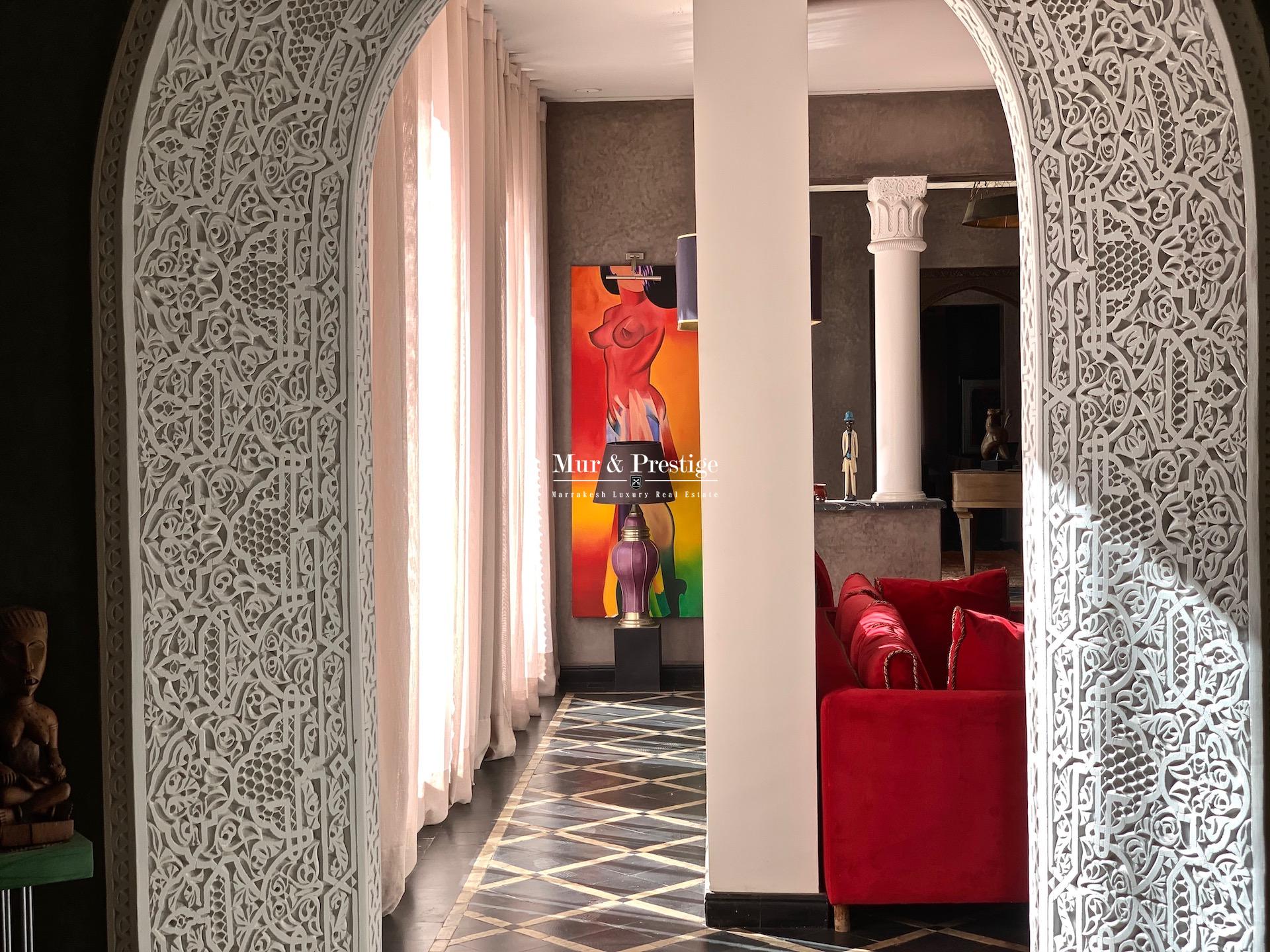 Maison esprit Kasbah-Riad de Luxe à vendre à Marrakech