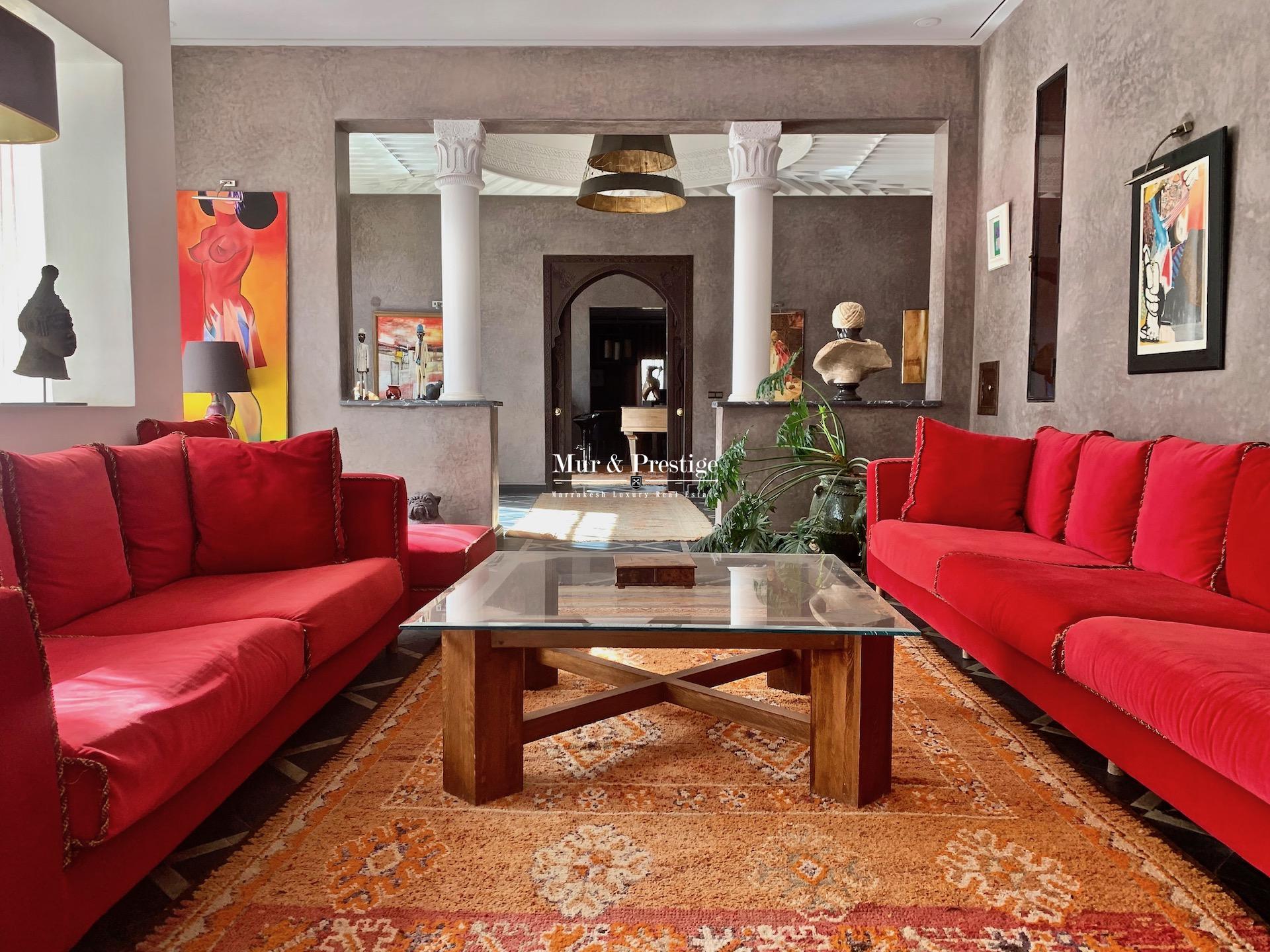 Maison esprit Kasbah-Riad de Luxe à vendre à Marrakech