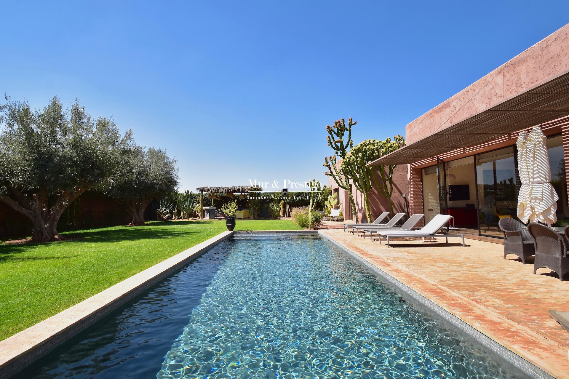 Maison à vendre au Fairmont Royal Palm Marrakech - Agence Immobilière