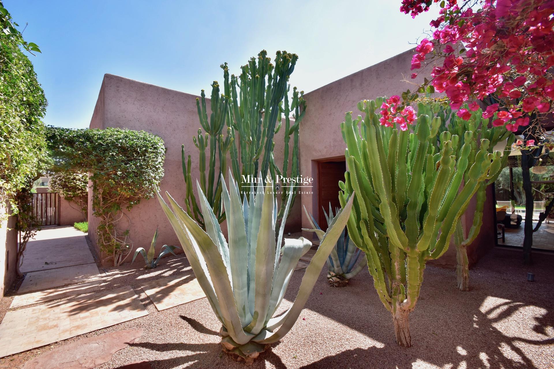 Maison à vendre au Fairmont Royal Palm Marrakech - Agence Immobilière