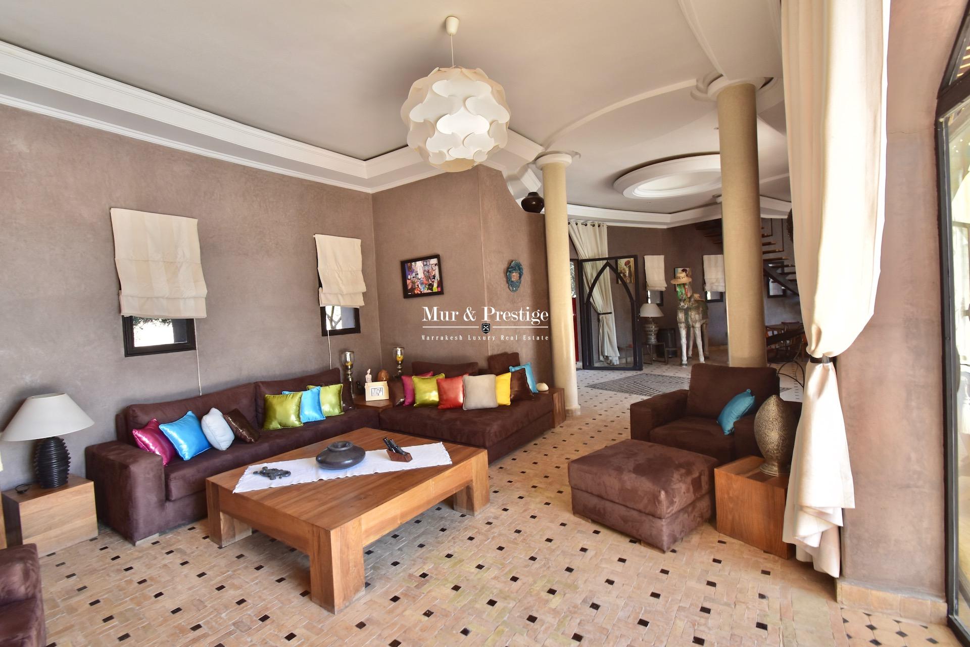 Maison à vendre rte de Fès – Agence Immobilière Marrakech