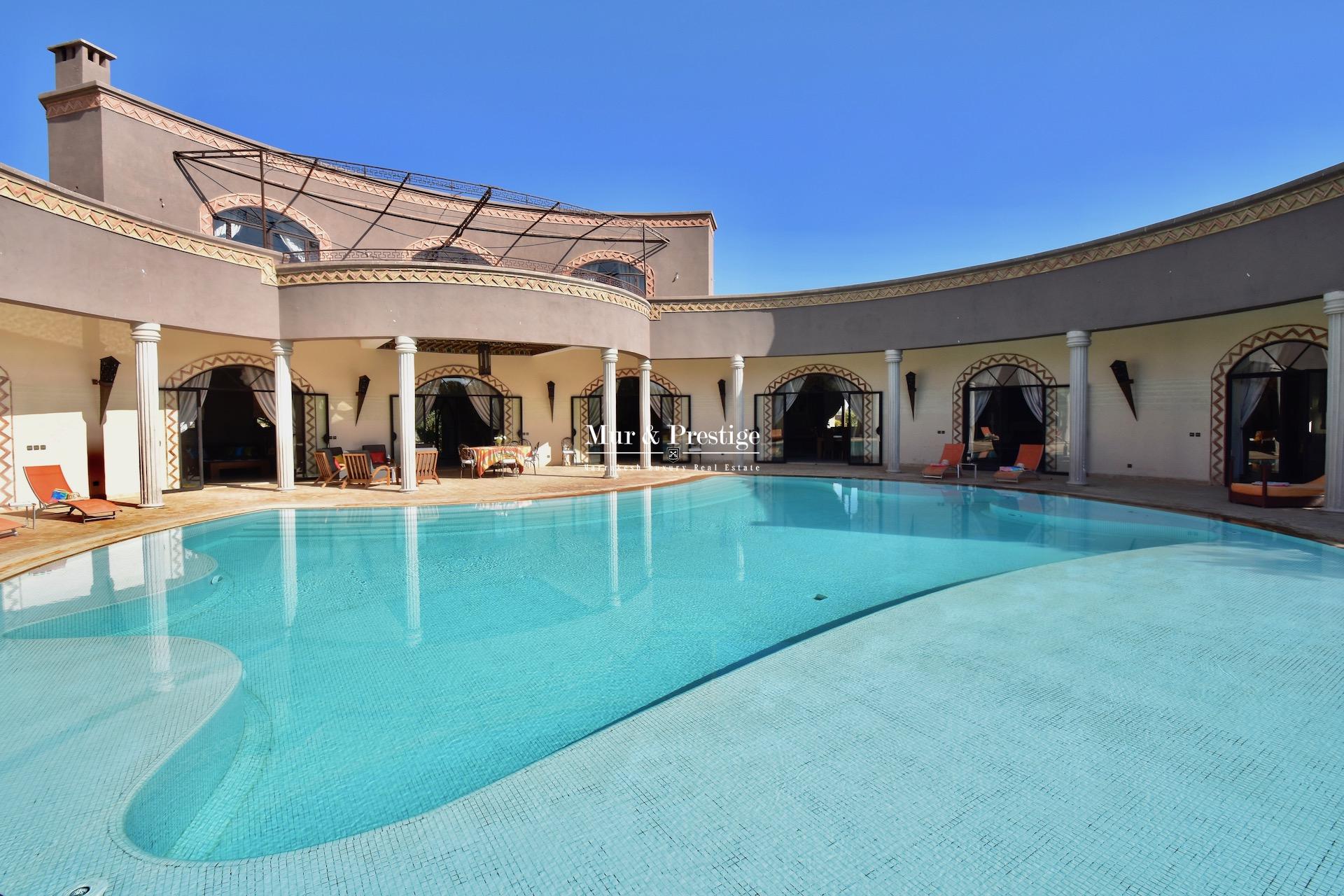 Maison à vendre rte de Fès – Agence Immobilière Marrakech