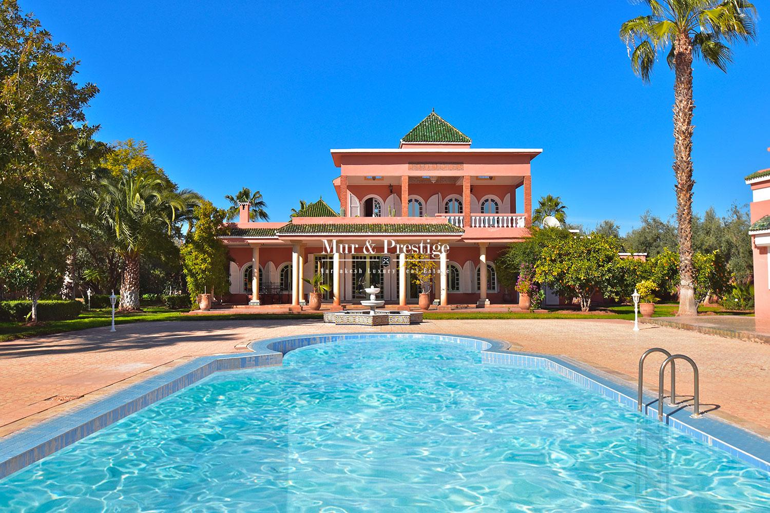 Maison marocaine a vendre route de l’Ourika