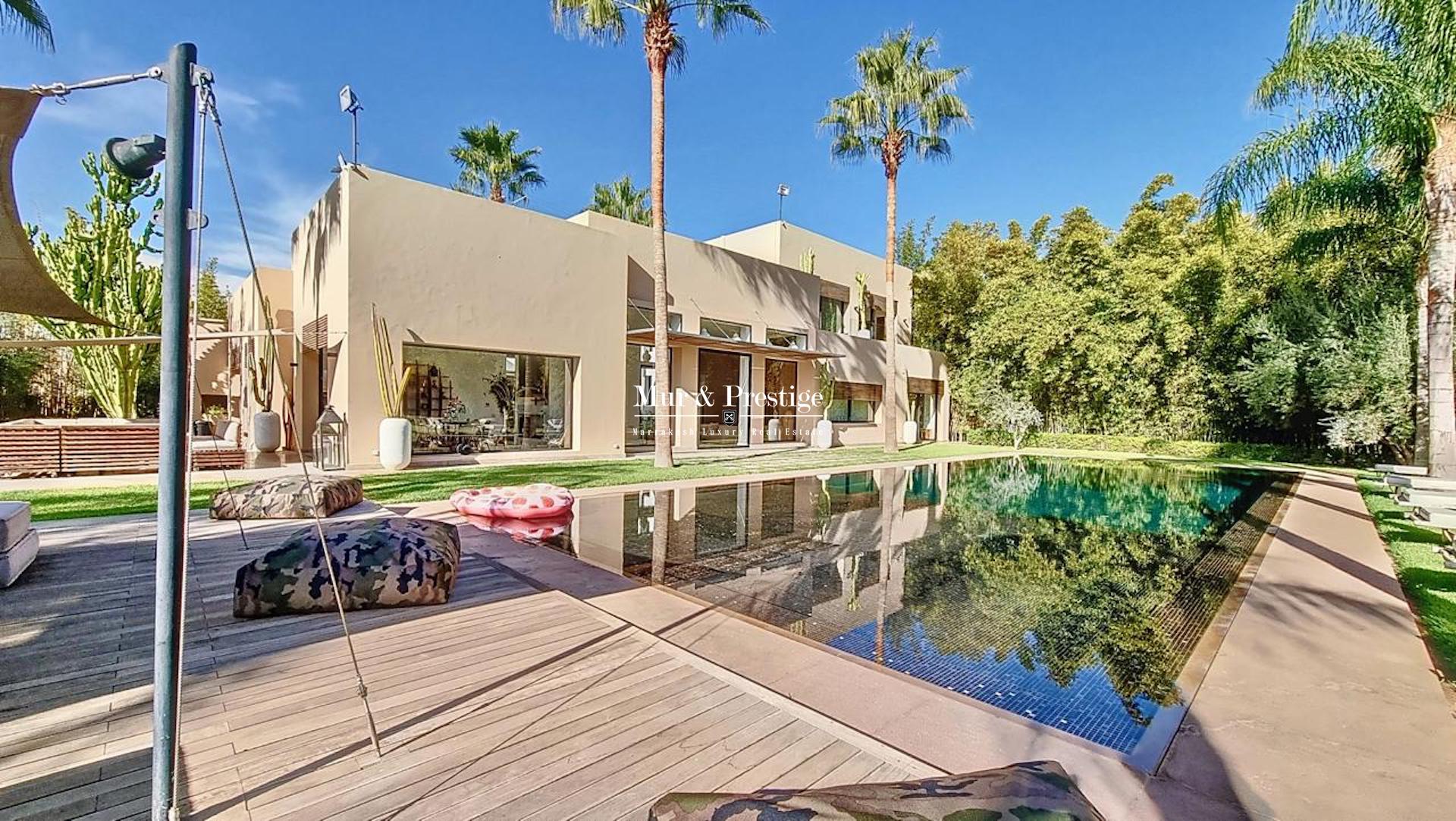 Maison Contemporaine à Vendre à Marrakech