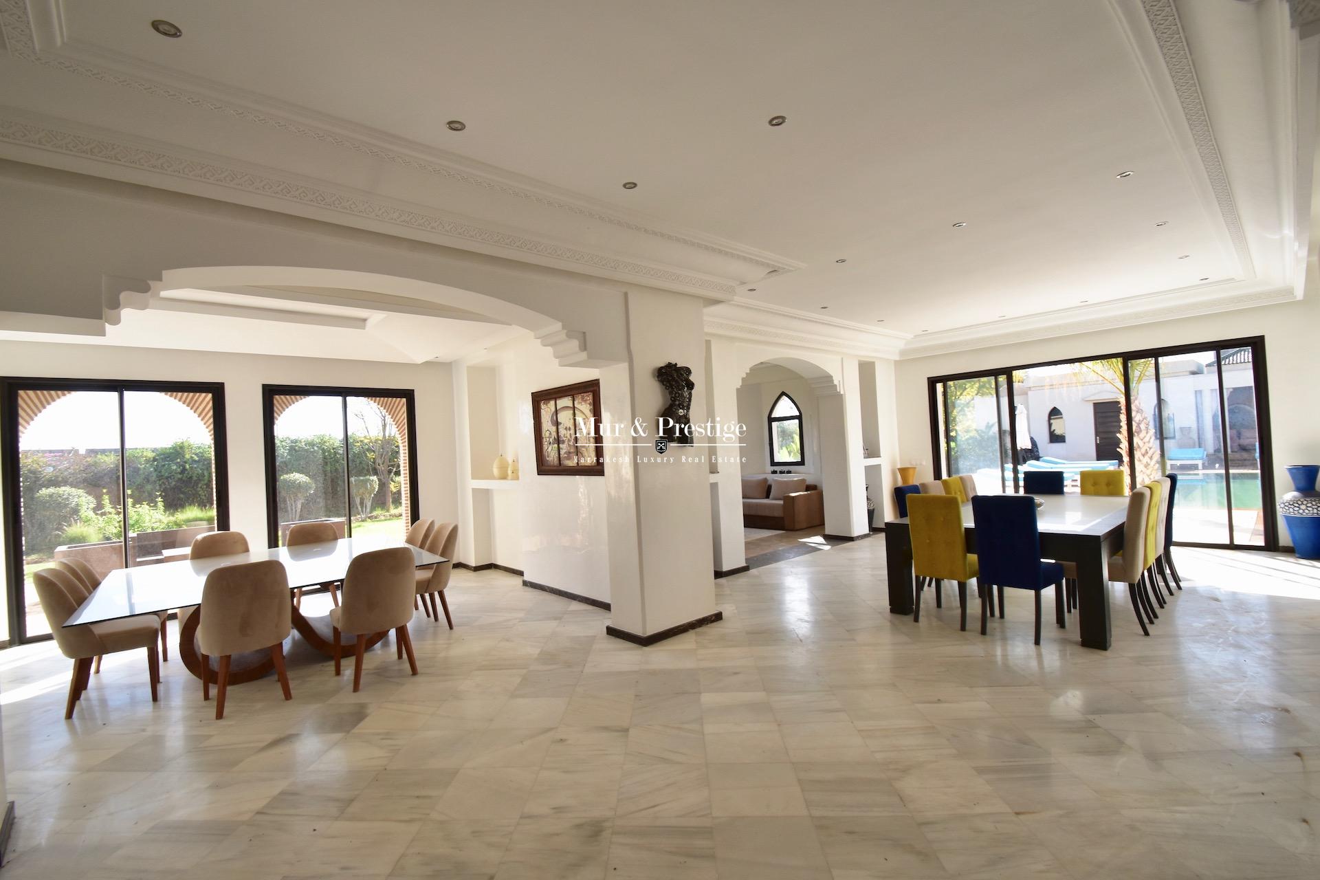 Maison moderne à vendre proche du Golf Royal de Marrakech