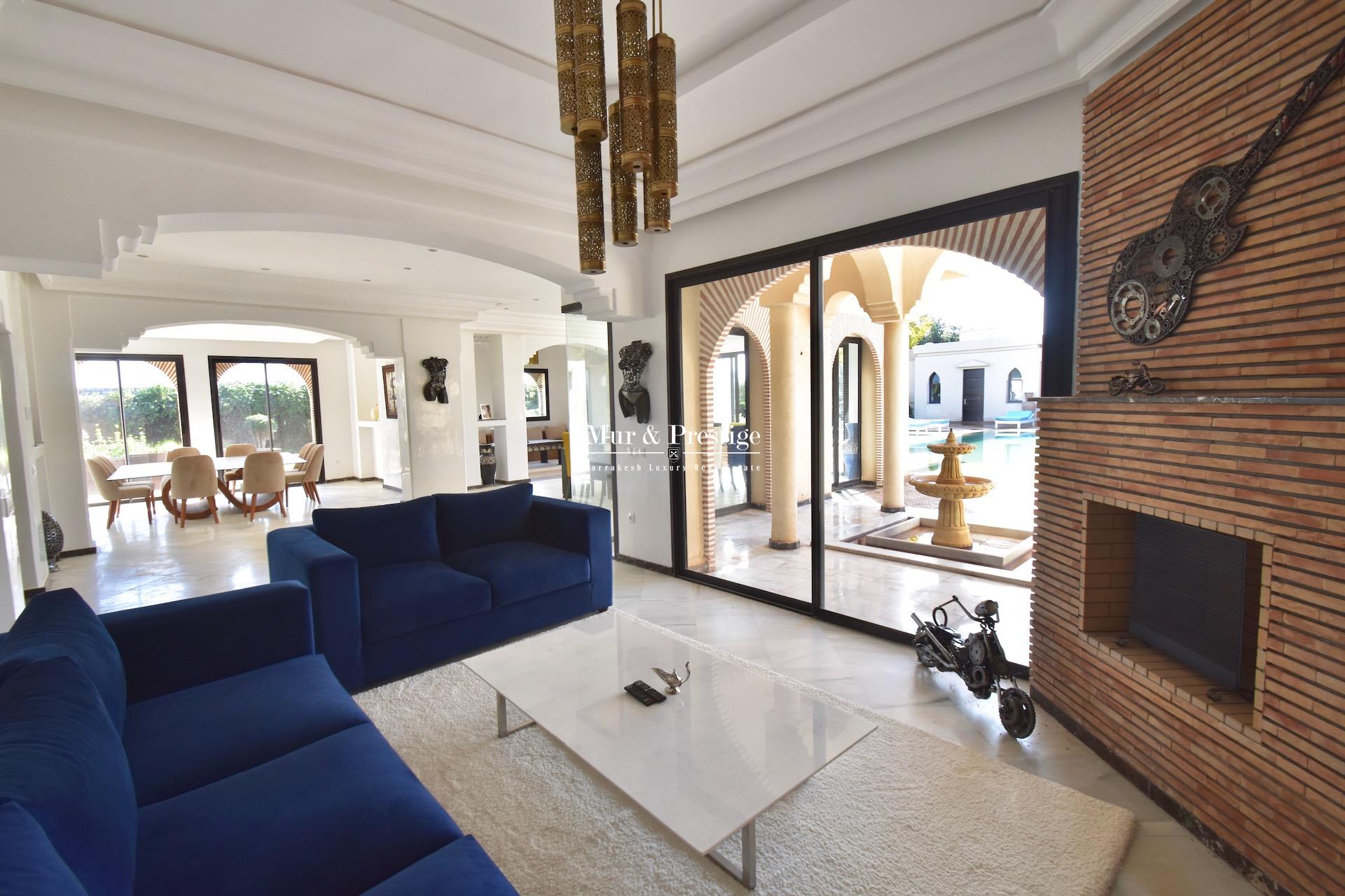 Maison moderne à vendre proche du Golf Royal de Marrakech