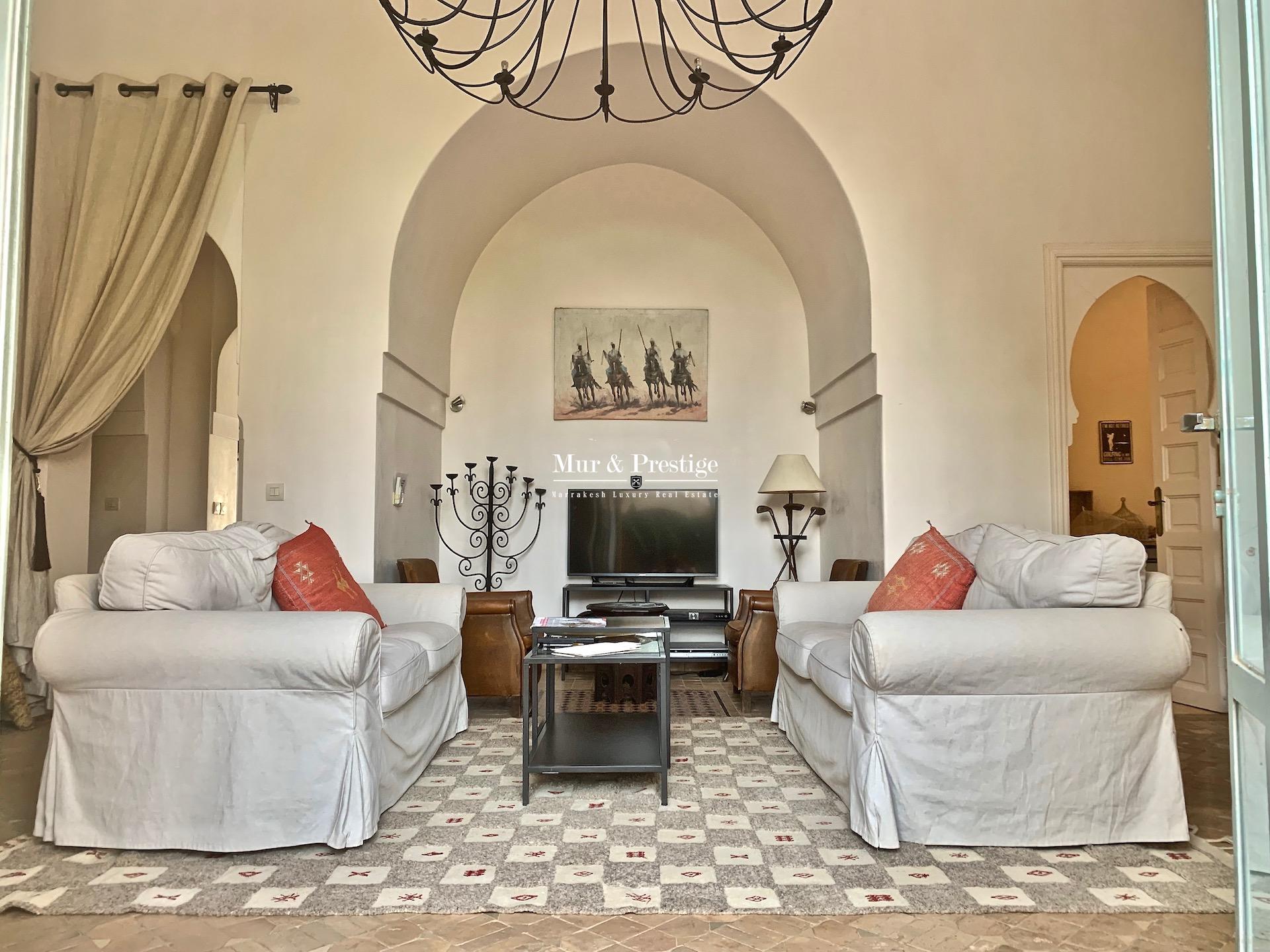 Maison Charles Boccara en vente à Marrakech - Agence Immobilière
