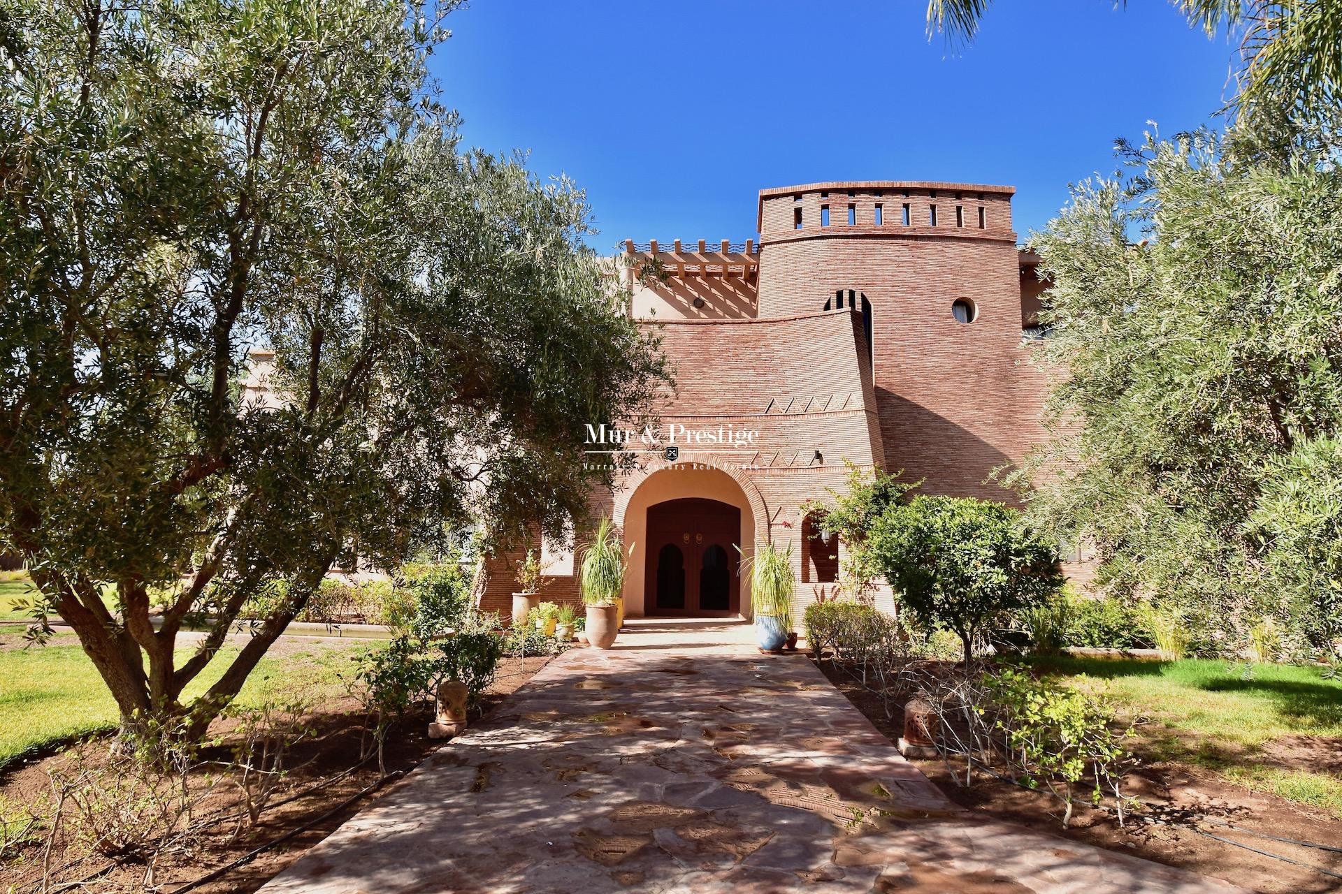 Maison à Vendre à Marrakech – Agence Immobilière