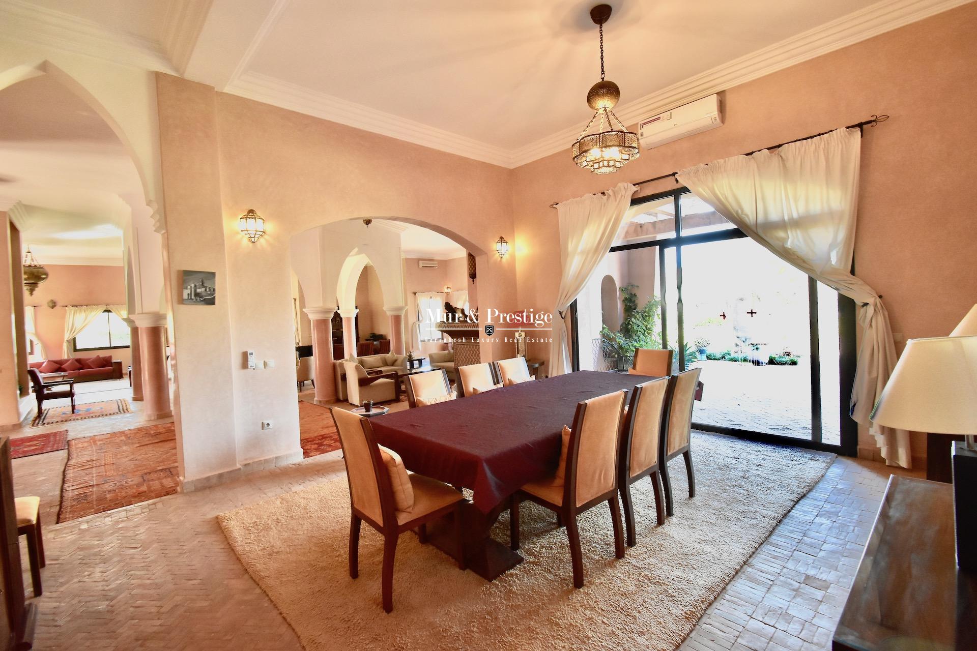 Maison à Vendre à Marrakech – Agence Immobilière