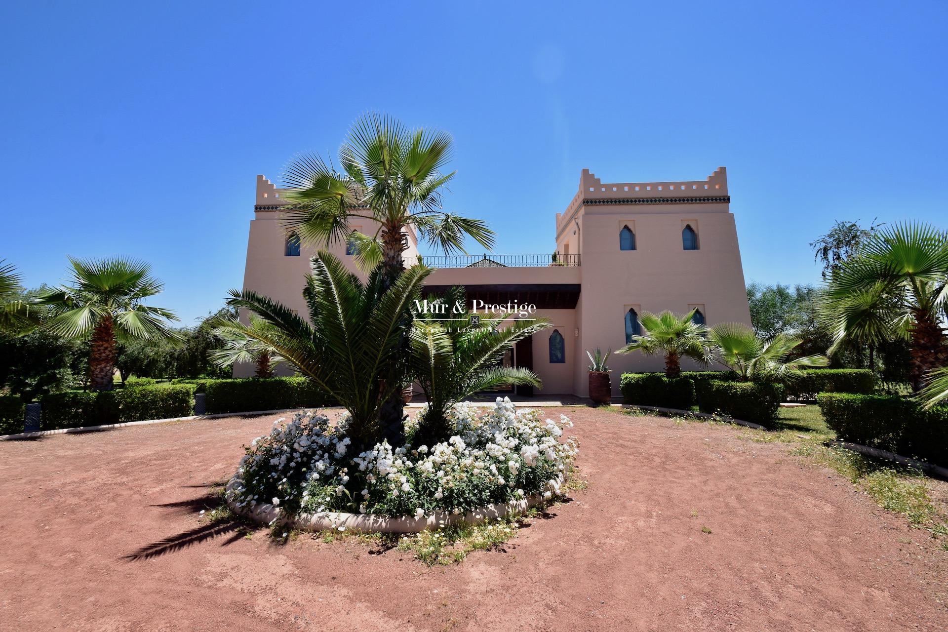 Maison à vendre à Marrakech au design marocain 