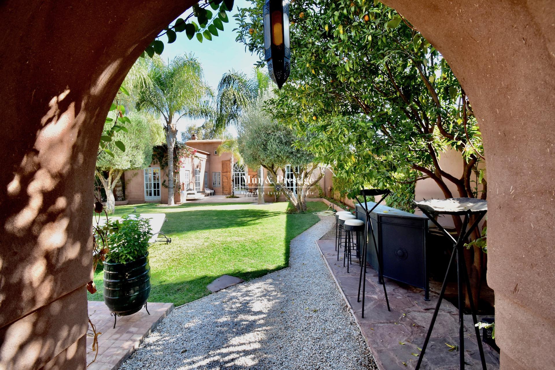 Agence Immobilière Marrakech - Maison Charles Boccara à vendre