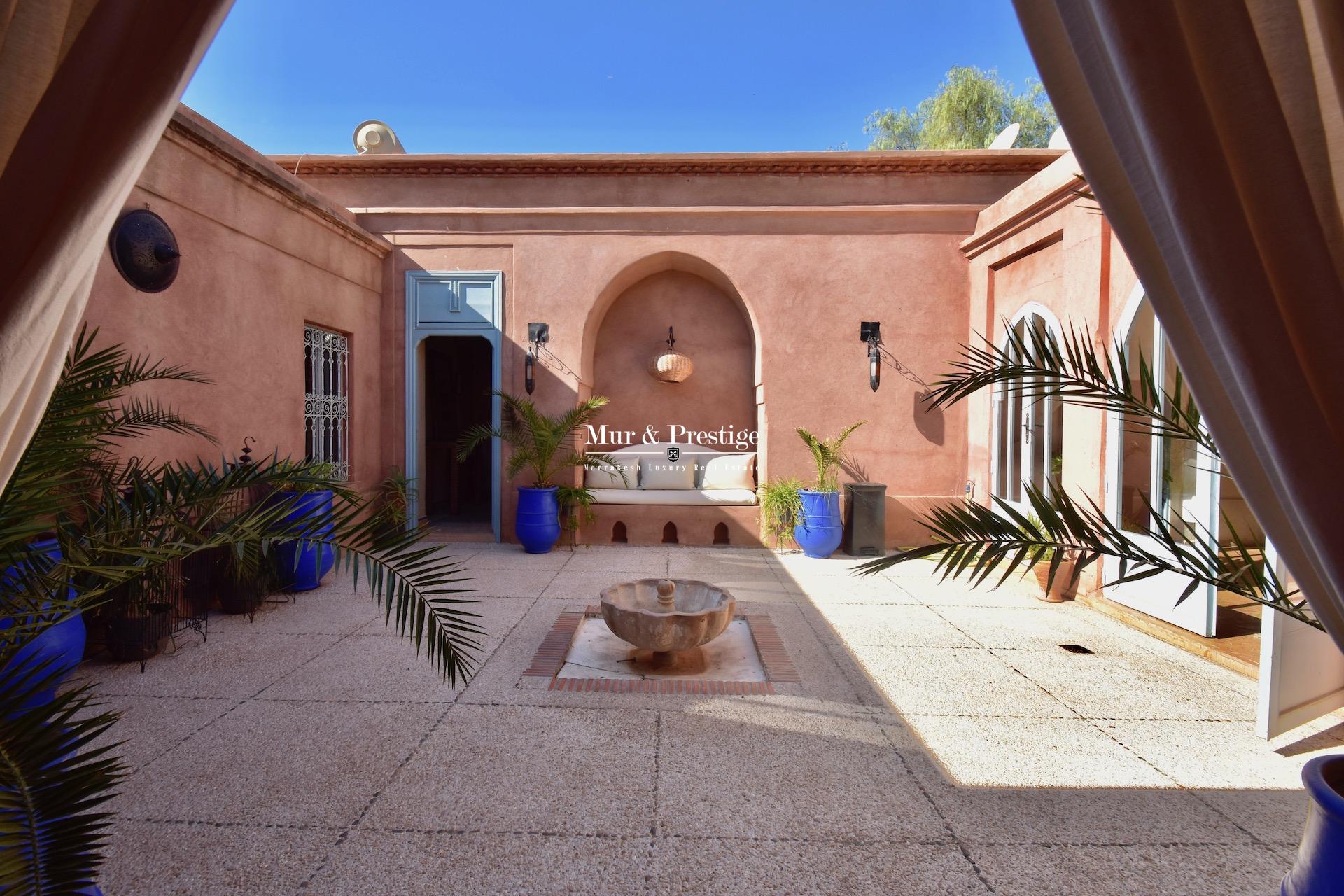 Agence Immobilière Marrakech - Maison Charles Boccara à vendre