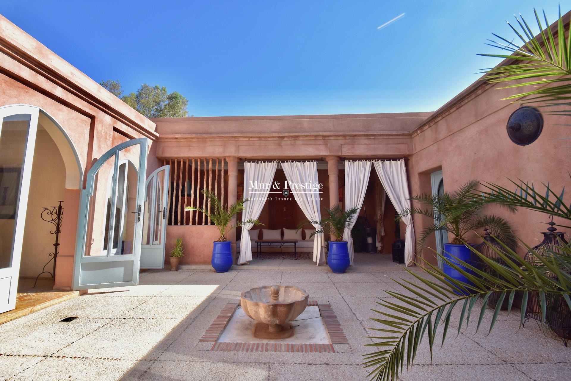 Agence Immobilière Marrakech - Maison Charles Boccara à vendre