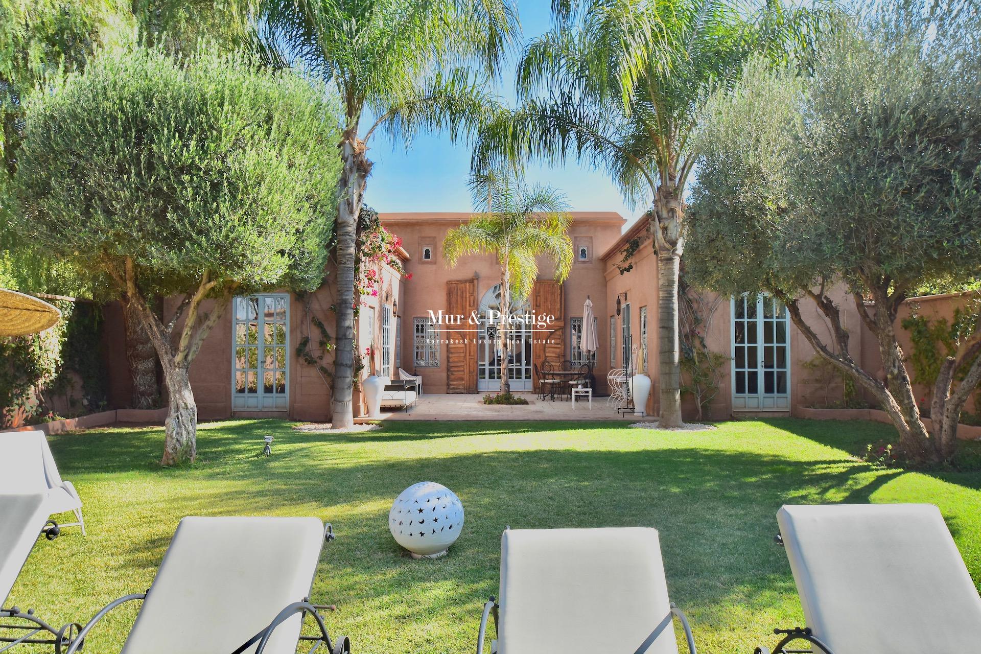 Agence Immobilière Marrakech - Maison Charles Boccara à vendre