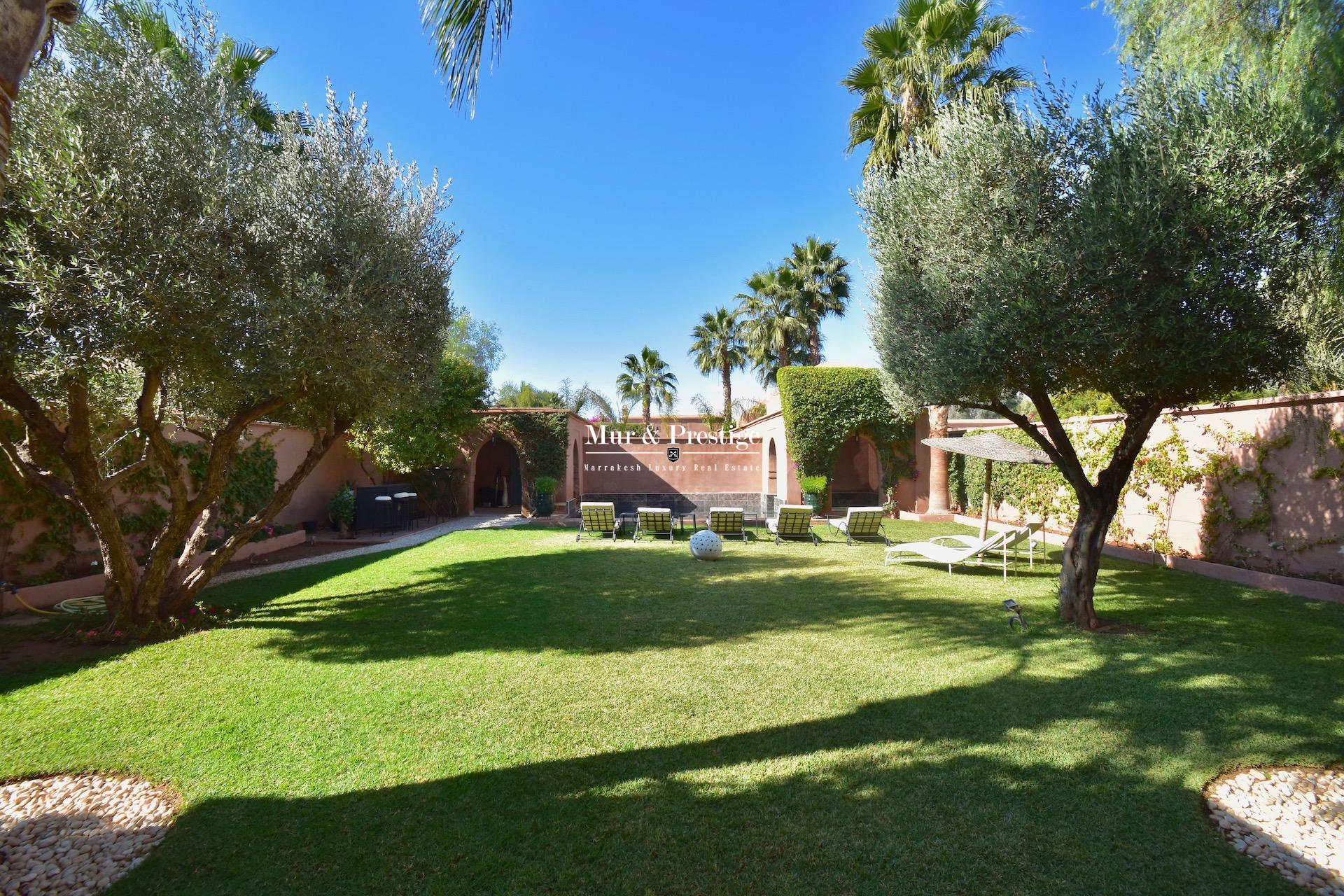Agence Immobilière Marrakech - Maison Charles Boccara à vendre