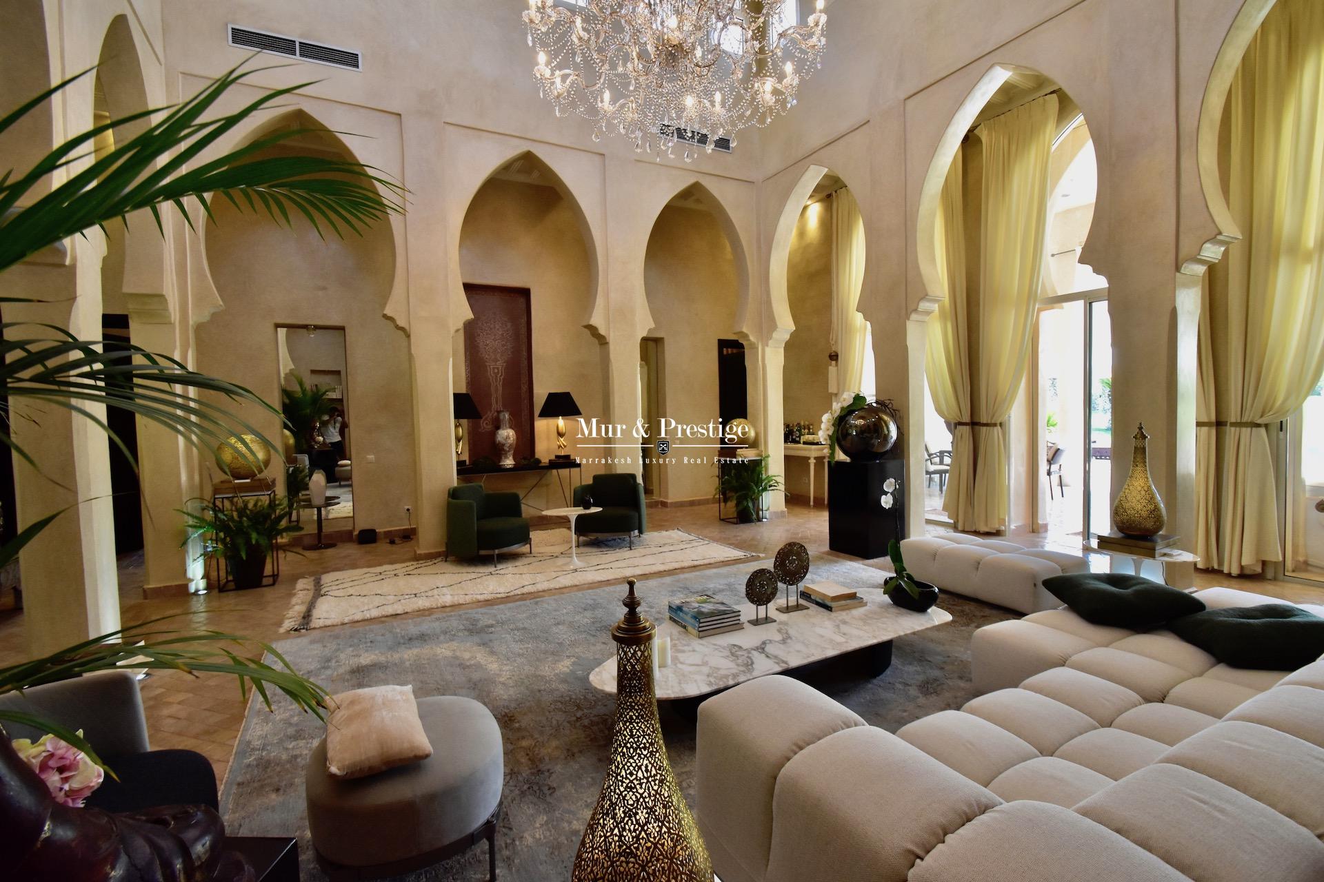 Villa à l’allure d’un Palais à vendre à Marrakech
