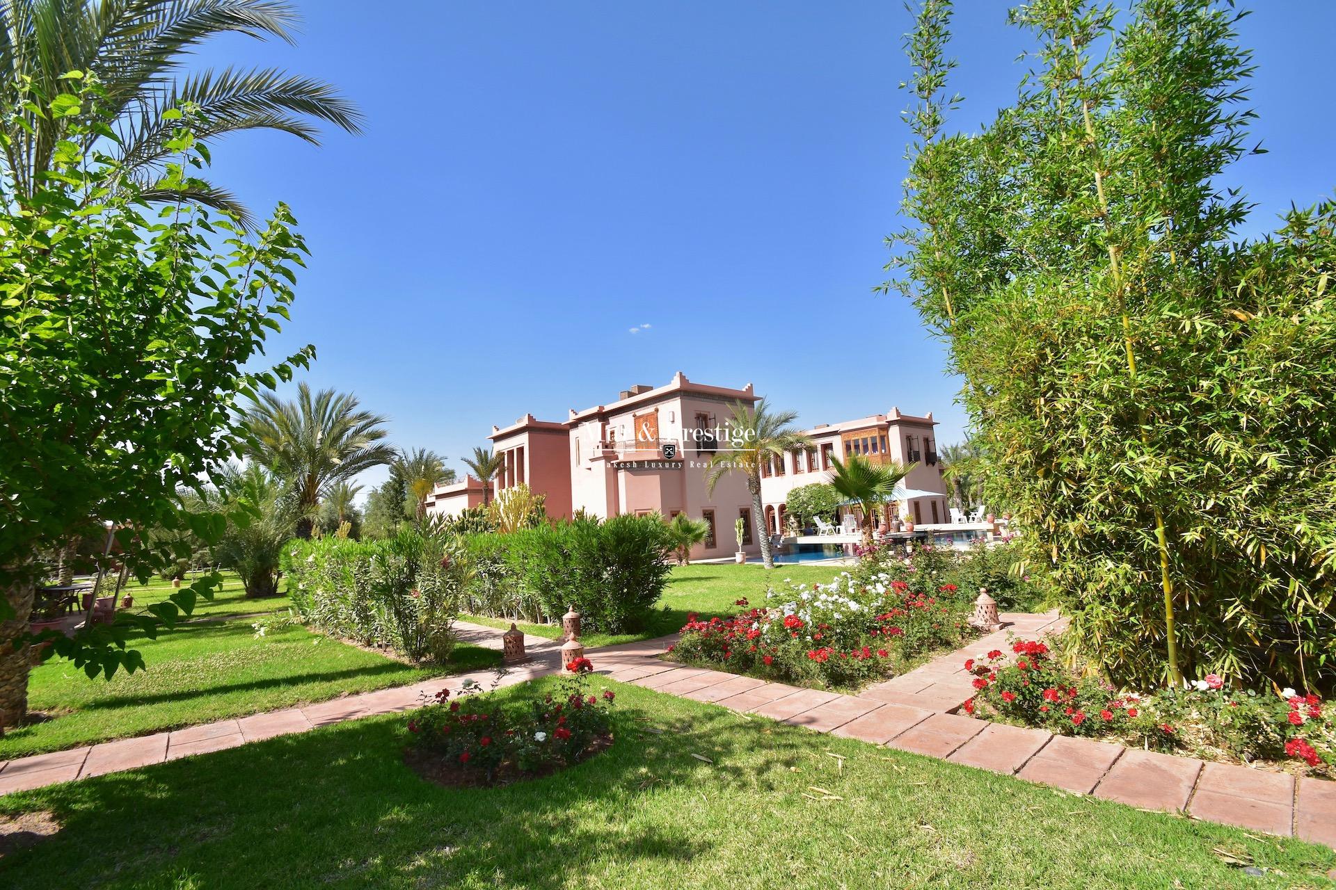 Palais à Vendre à la Palmeraie Marrakech -  Immobilier de Luxe