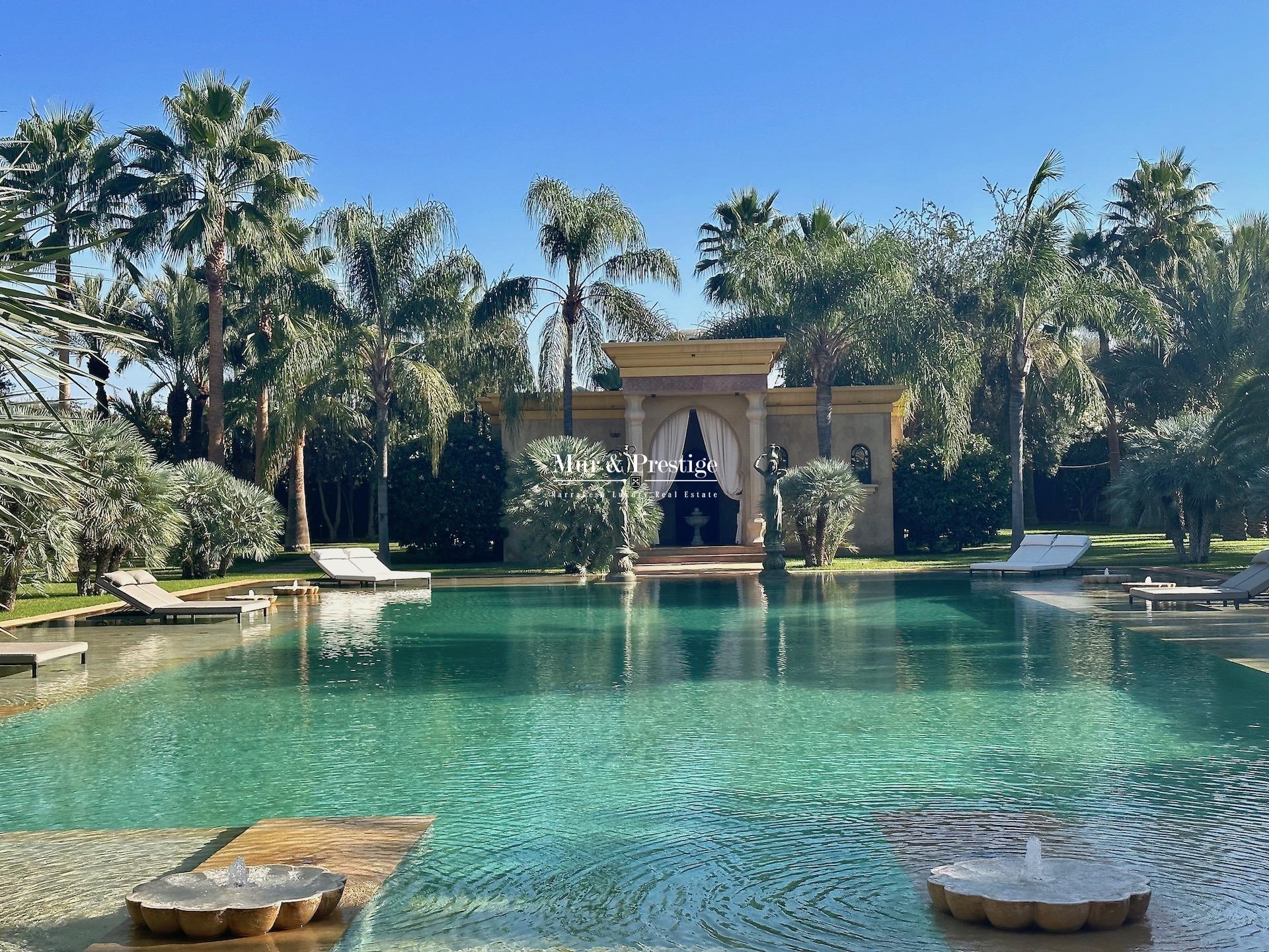 Palais à Vendre à 25min du Centre de Marrakech 