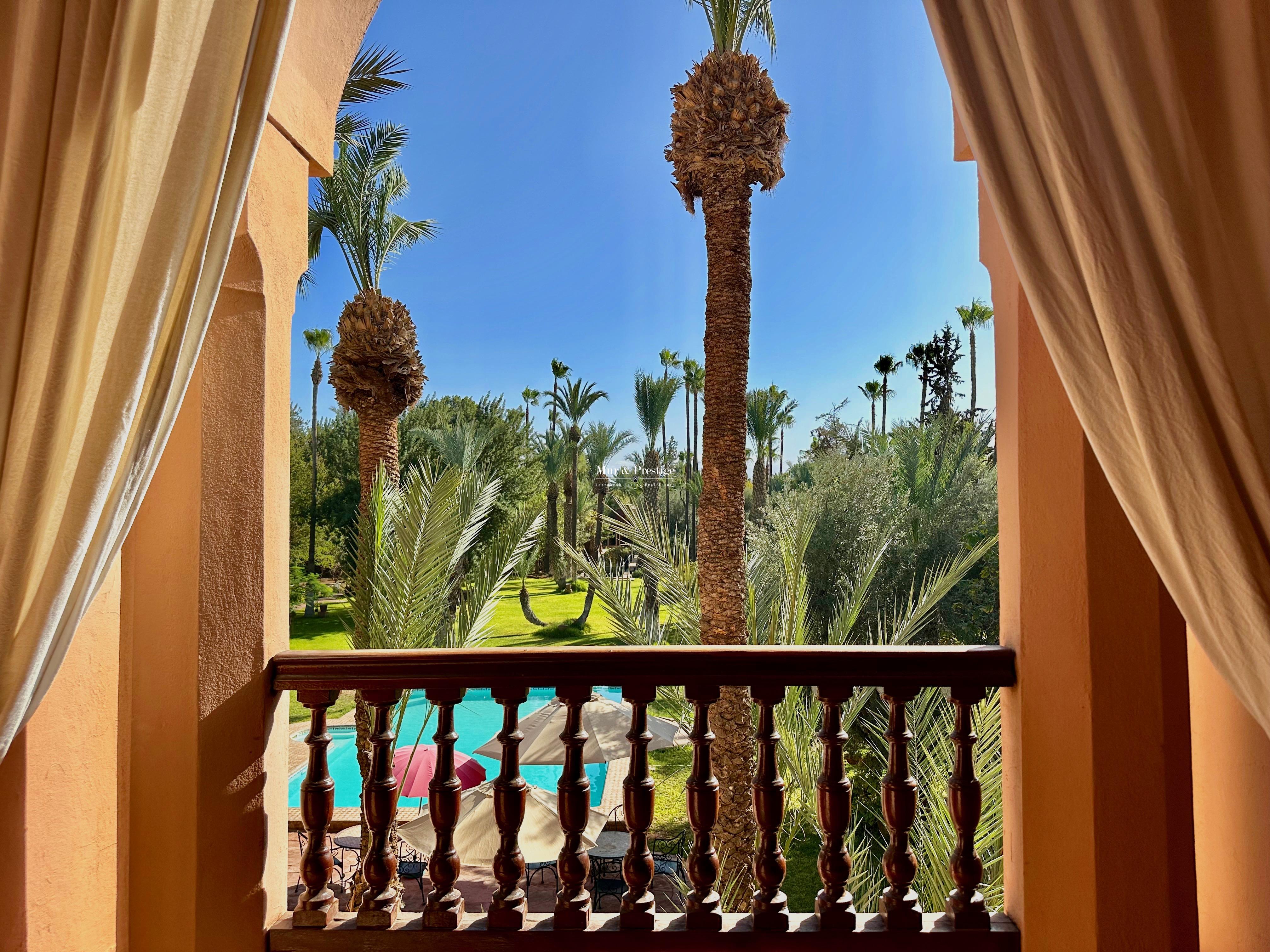 Triangle d’or Palmeraie - Palais D’Hôtes en Vente 
