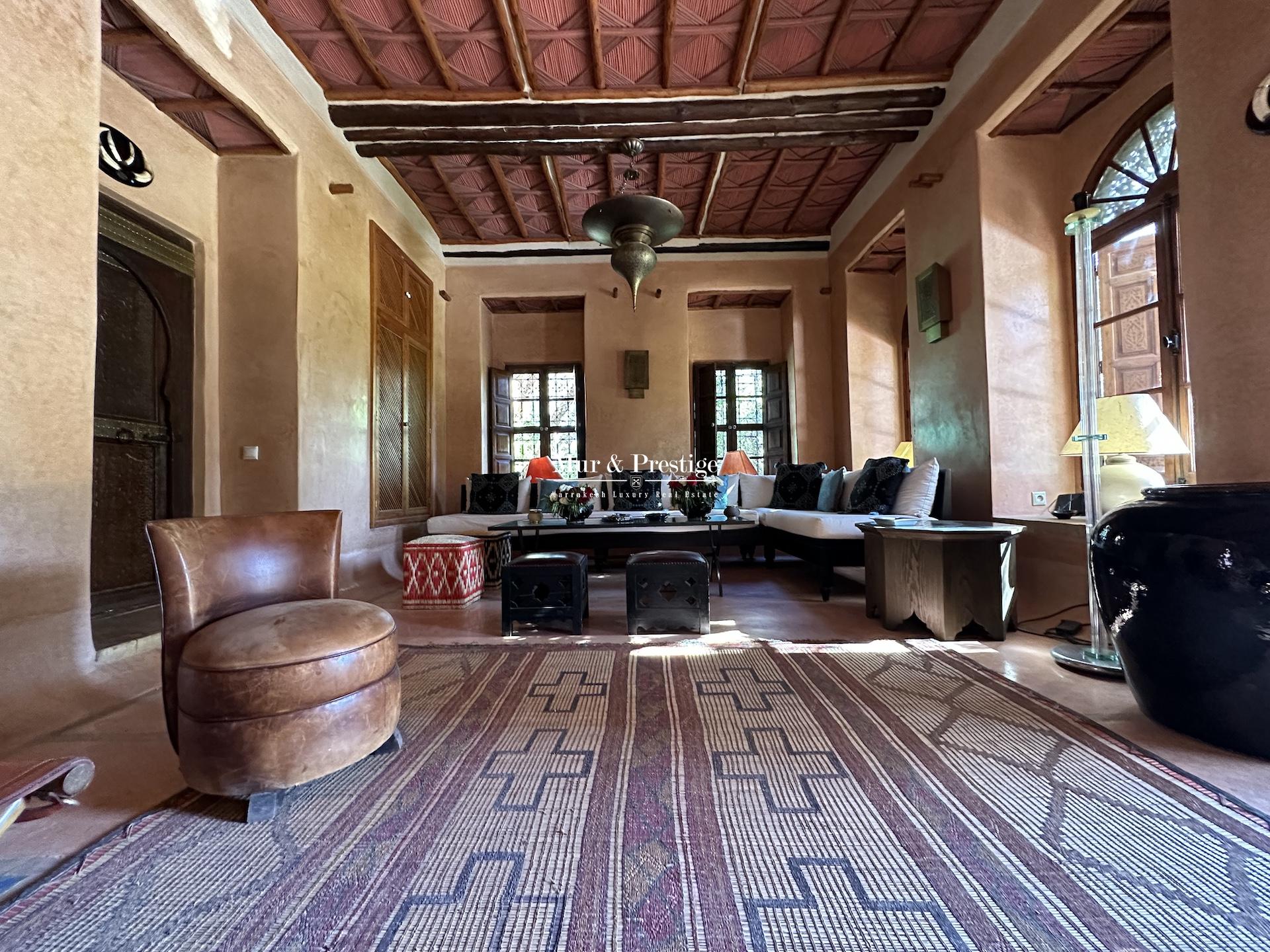 Palmeraie – Maison de Caractère à Vendre