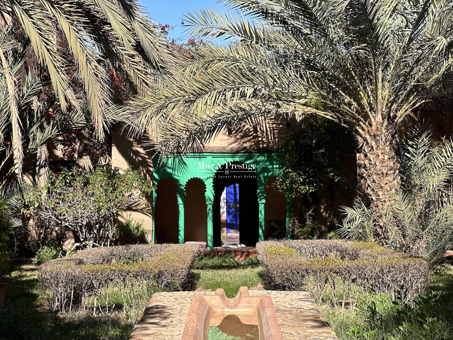 Palmeraie – Maison de Caractère à Vendre